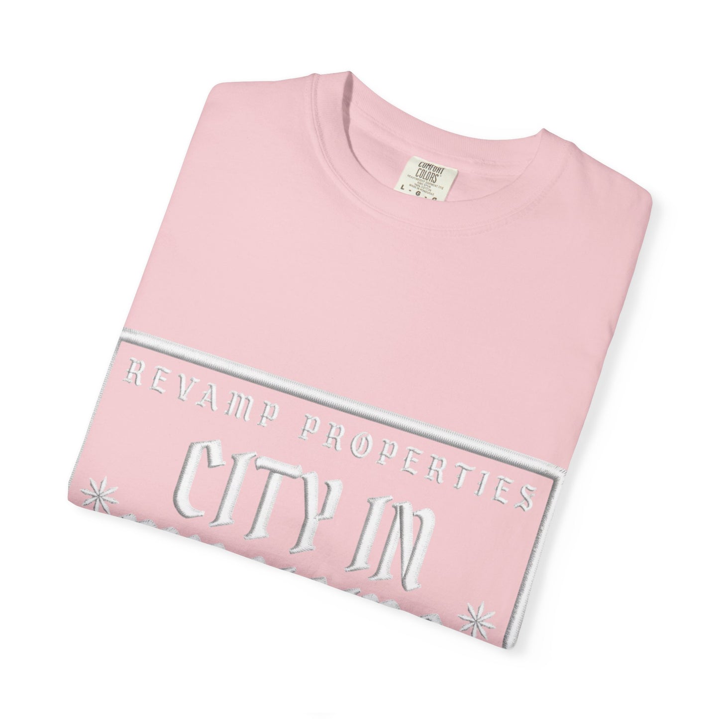 City In My Veins T‑Shirt — Vintage Cityscape Tee (Boston • NYC • Manchester)