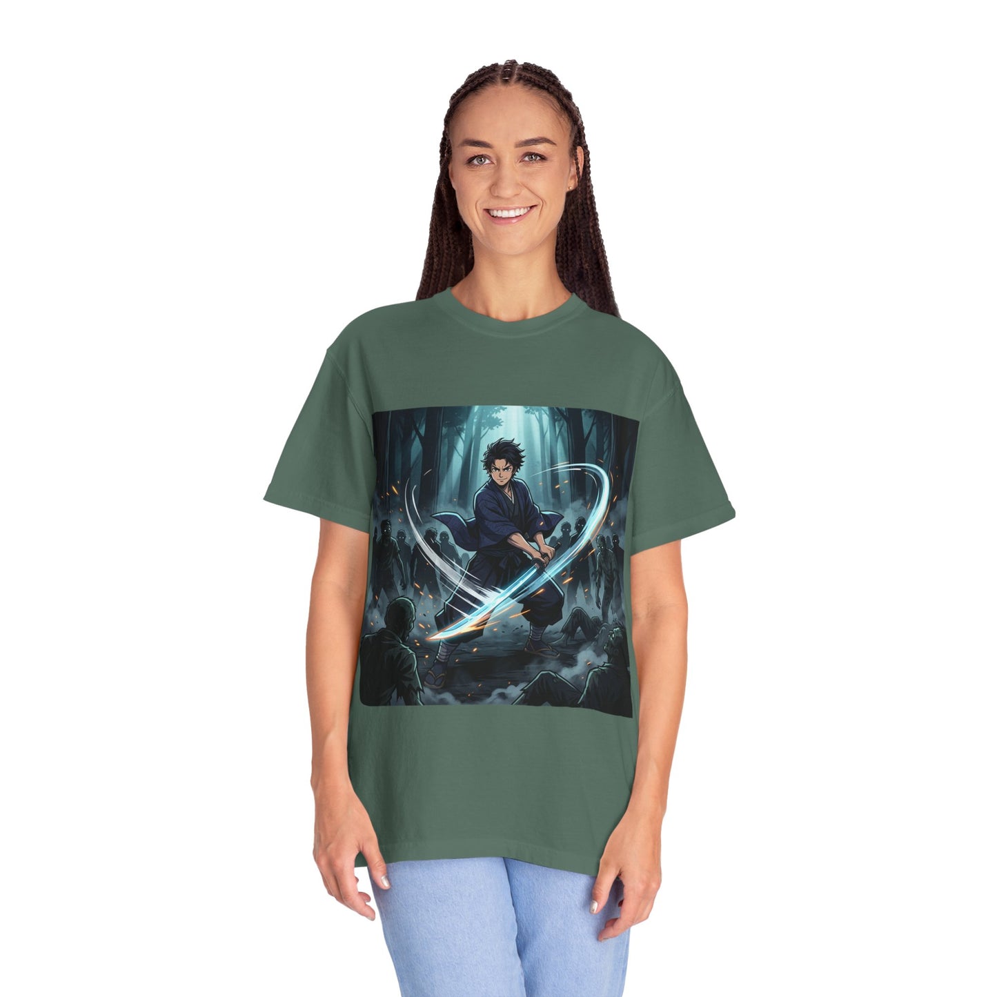 Mage Battlemage T‑Shirt — Fantasy Wizard Magic Sword Illustration Tee