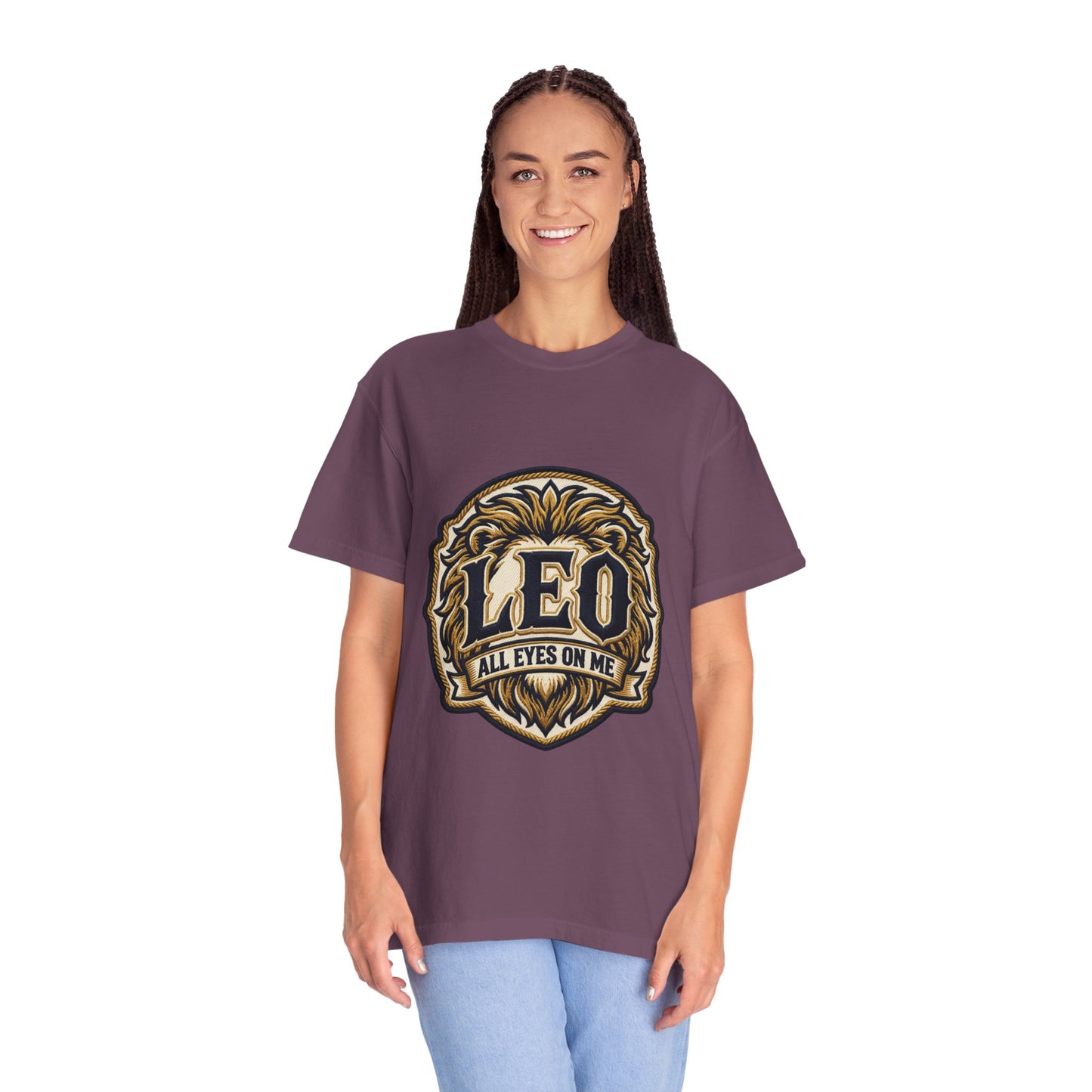 Leo 'All Eyes On Me' Zodiac T-Shirt — Bold Lion Astrology Tee