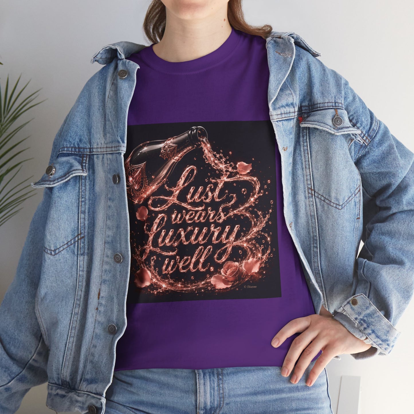 Lust Treats Luxury Well T-Shirt – Vintage Script Graphic Tee