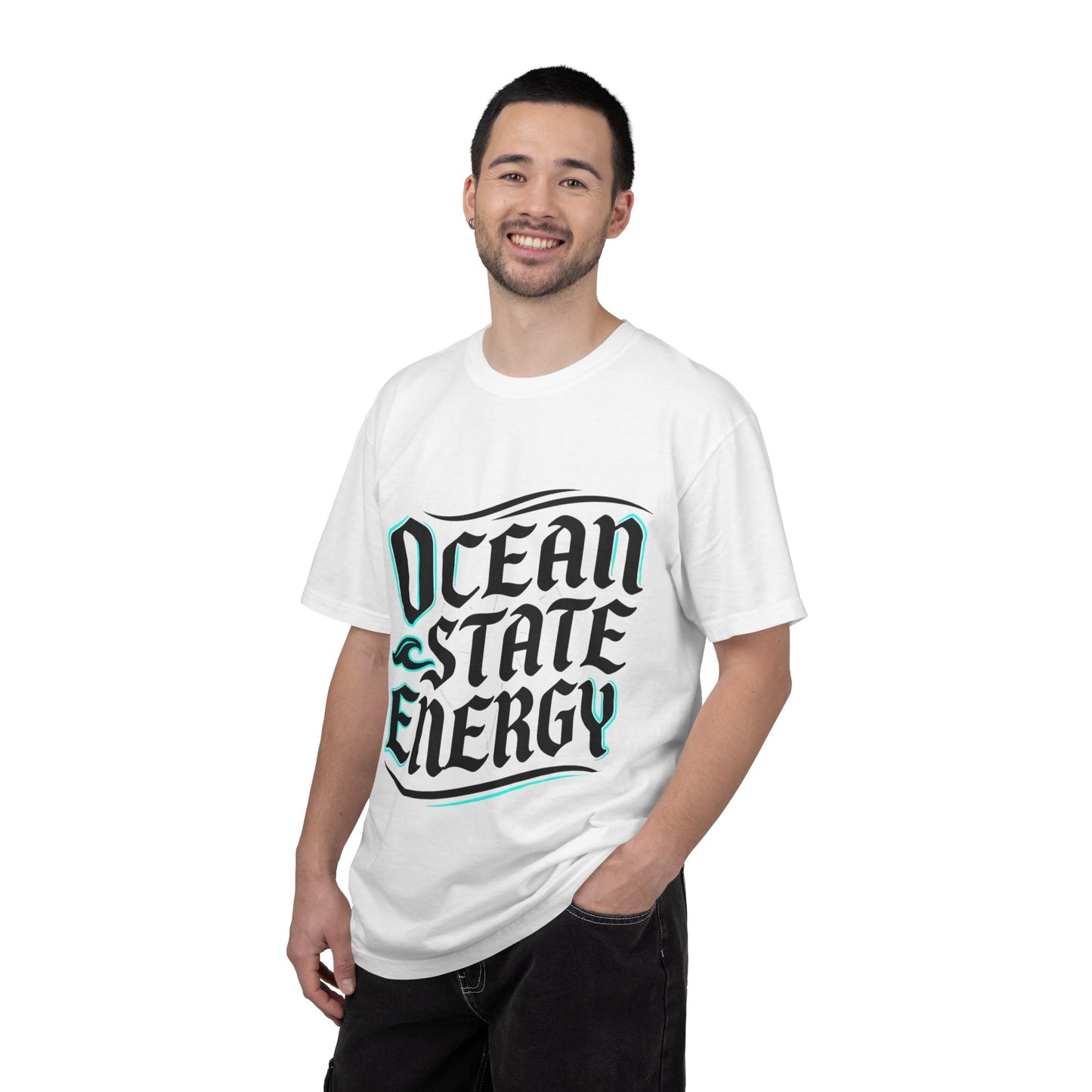 Ocean State Energy T-Shirt — Nautical Script Graphic Tee