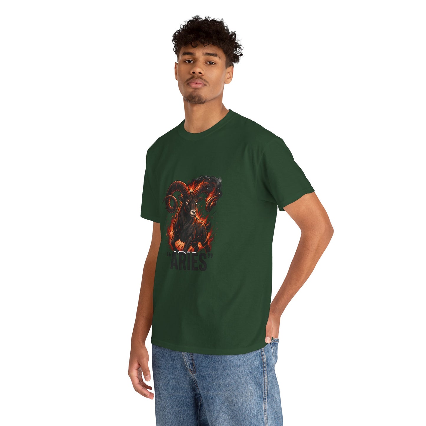 Aries Flame Ram T‑Shirt