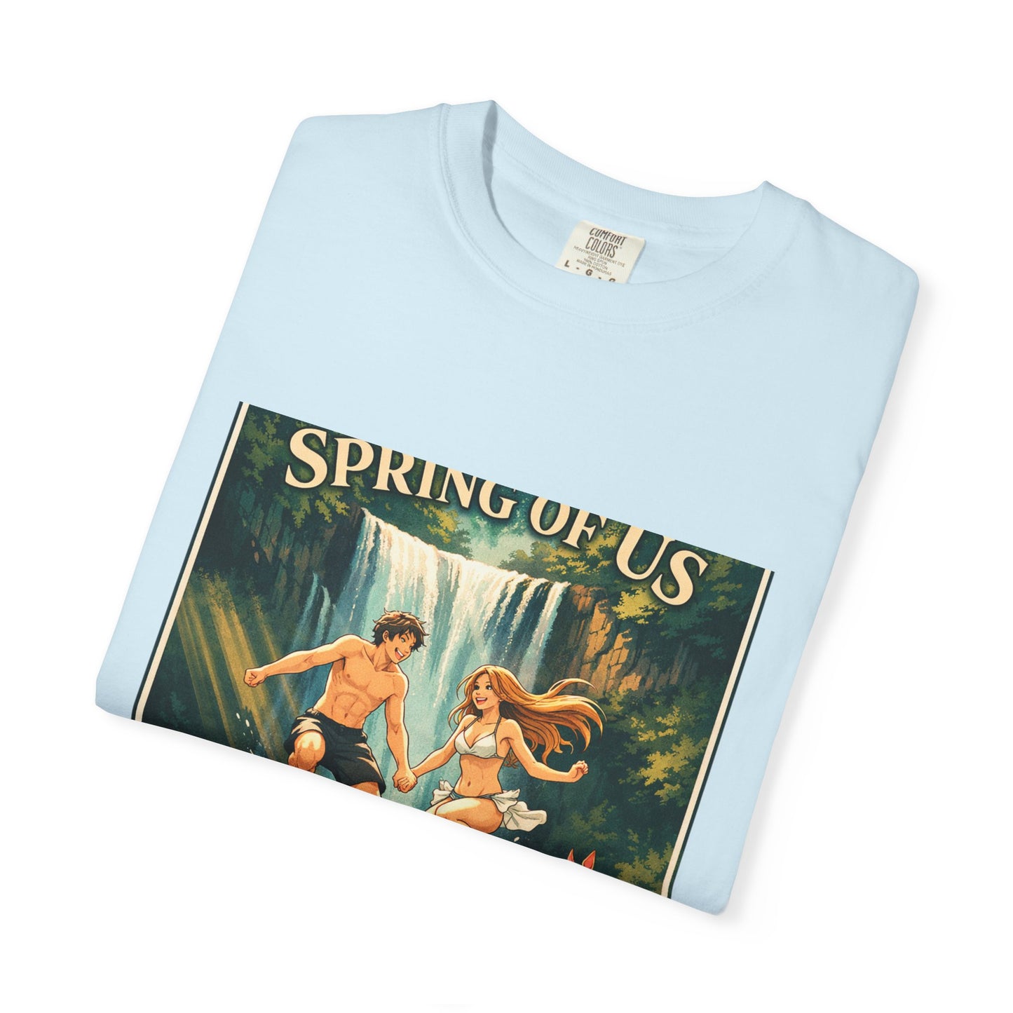 Vintage 'Spring of Us' Waterfall Graphic T-Shirt