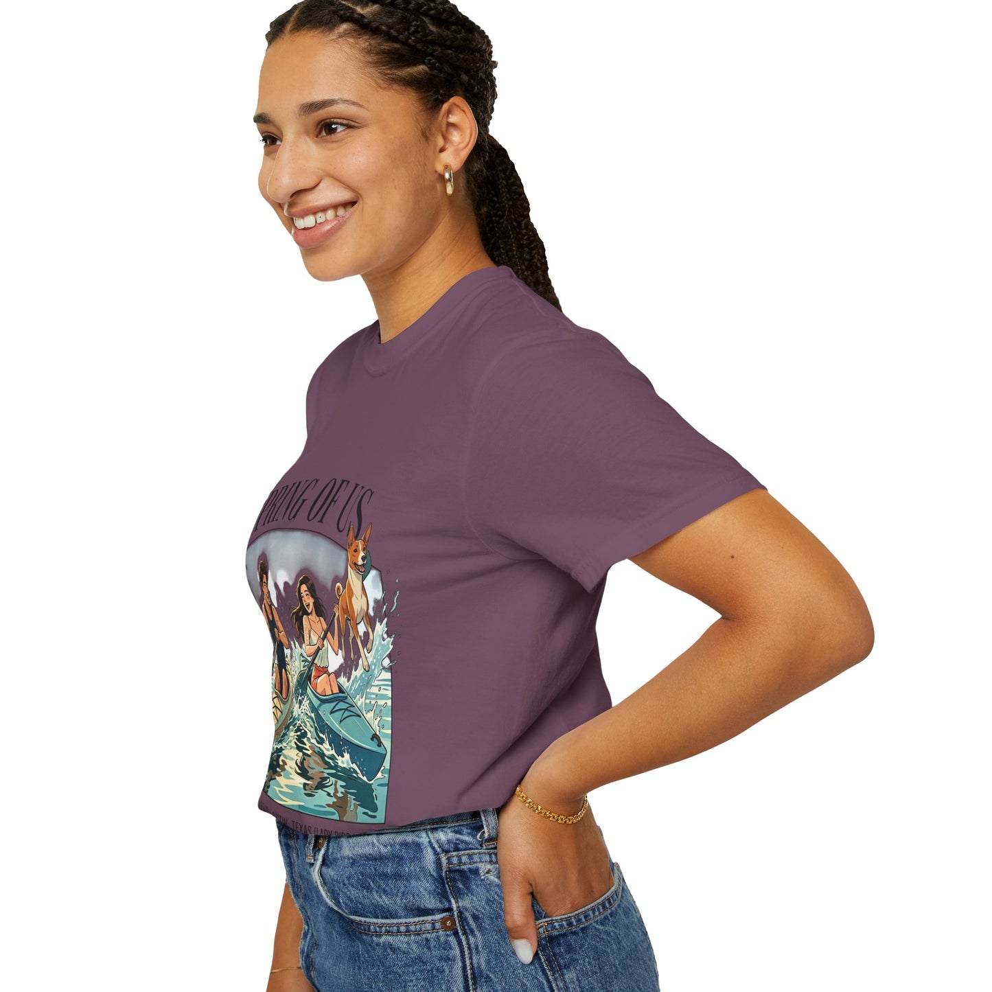 Spring of Us Kayaking T-Shirt — Retro Outdoor Adventure Tee
