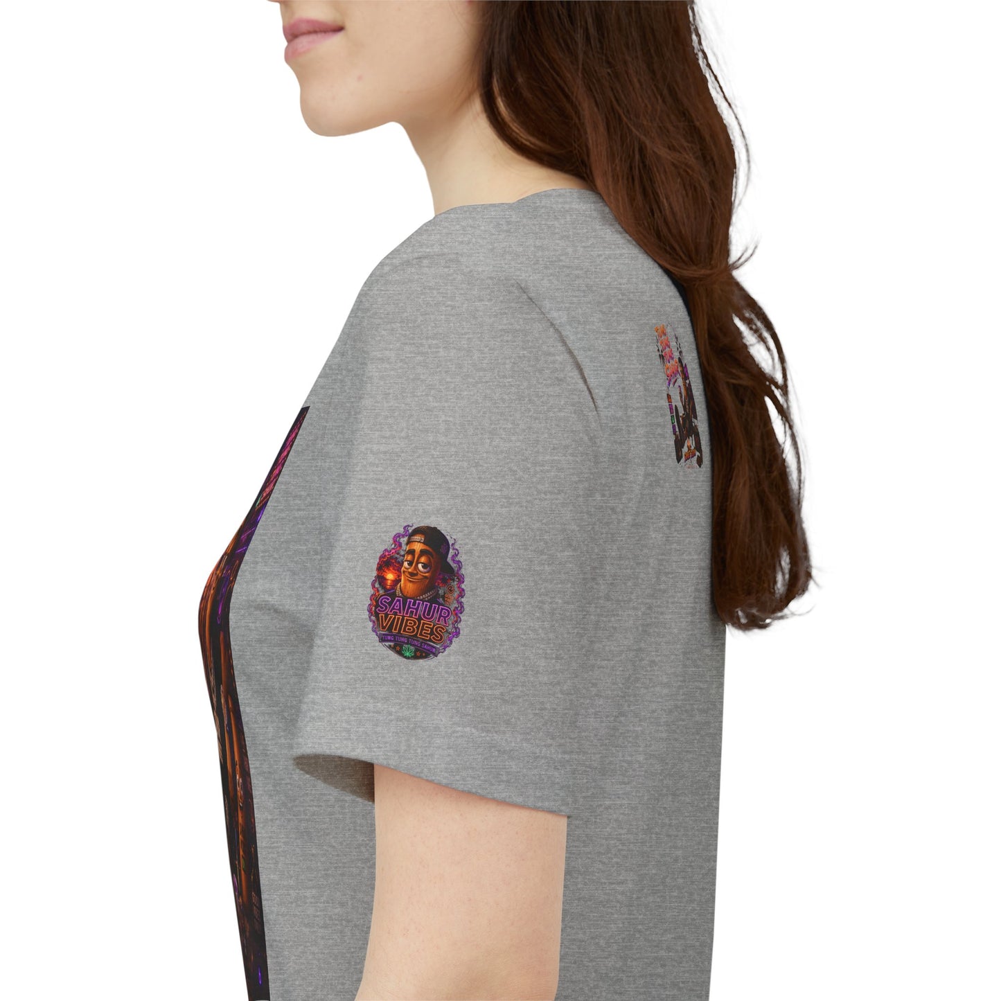 Tung Tung Tung Sahur Laid-Back Nightlife Graphic Tee — "Things Take Time" Urban Cartoon Design