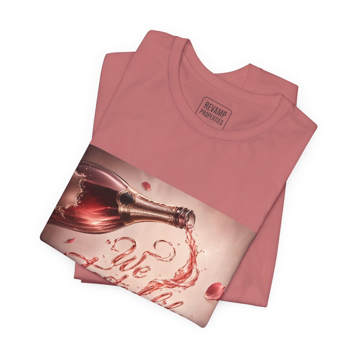We Tasted Like Bad Decisions T shirt - Pink Champagne Pleasure Graphic Tee