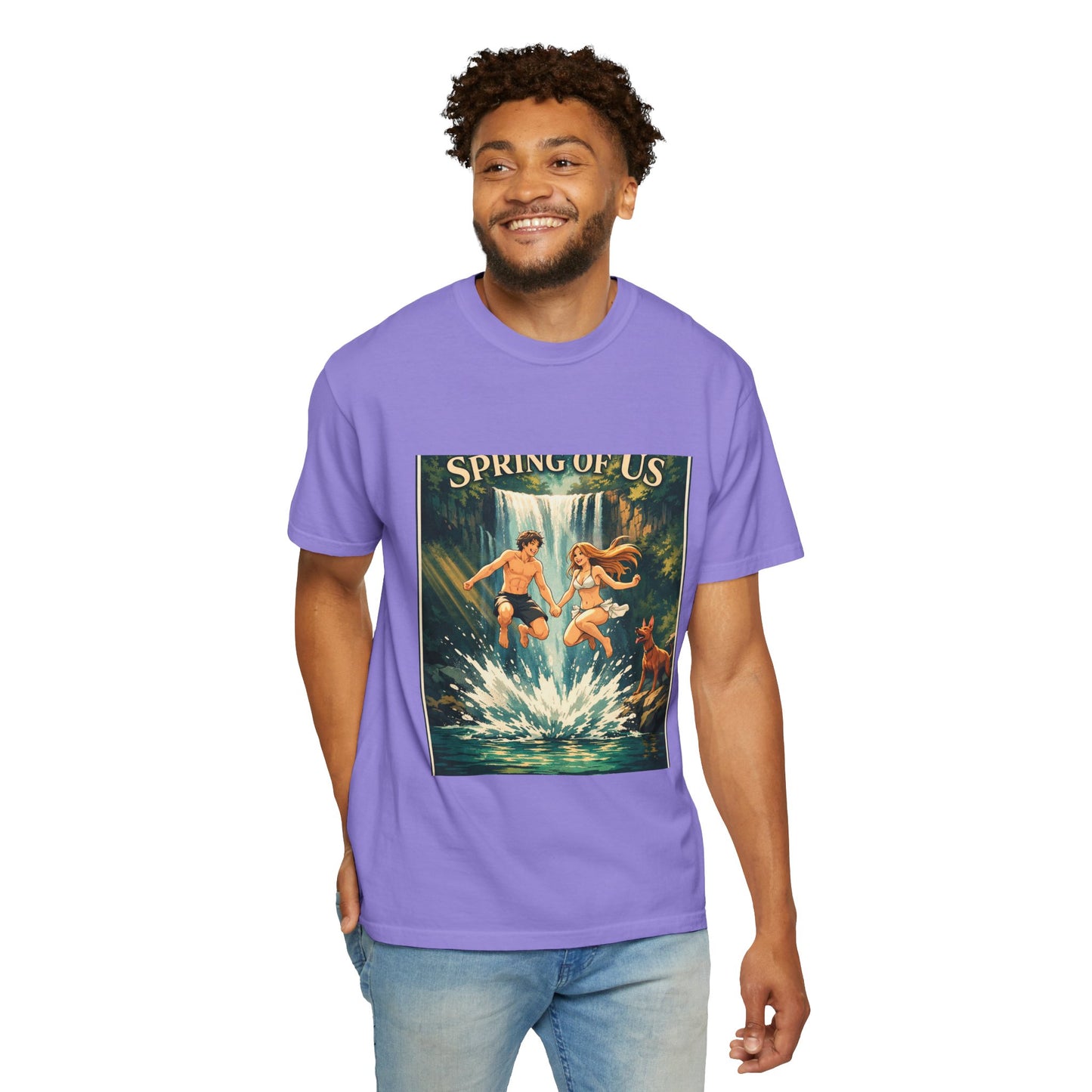 Vintage 'Spring of Us' Waterfall Graphic T-Shirt