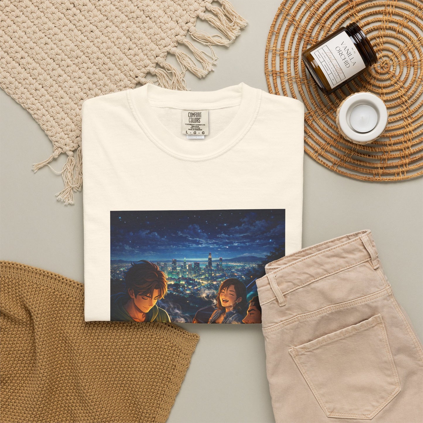 ROAD TRIP SMOKE SESSION-Unisex Garment-Dyed T-shirt