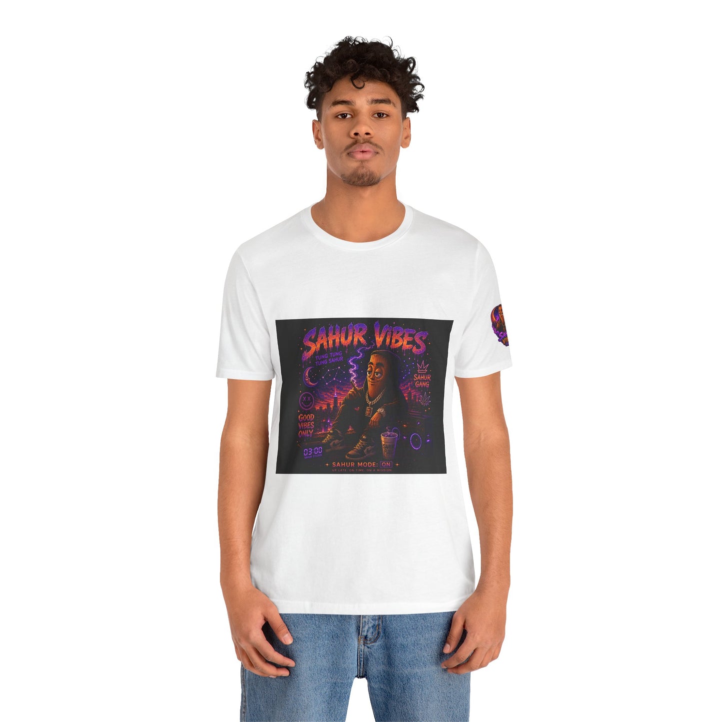 Tung Tung Tung Sahur SOLO Night Smoke DOLO Tee — Urban Chill Cartoon Design
