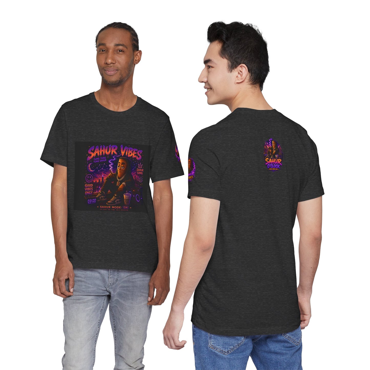 Tung Tung Tung Sahur SOLO Night Smoke DOLO Tee — Urban Chill Cartoon Design