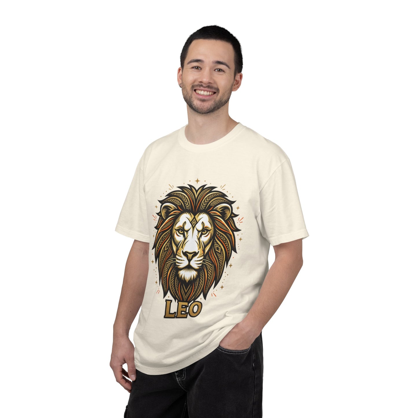 Leo Zodiac Lion T-Shirt — Bold Astrology Graphic Tee