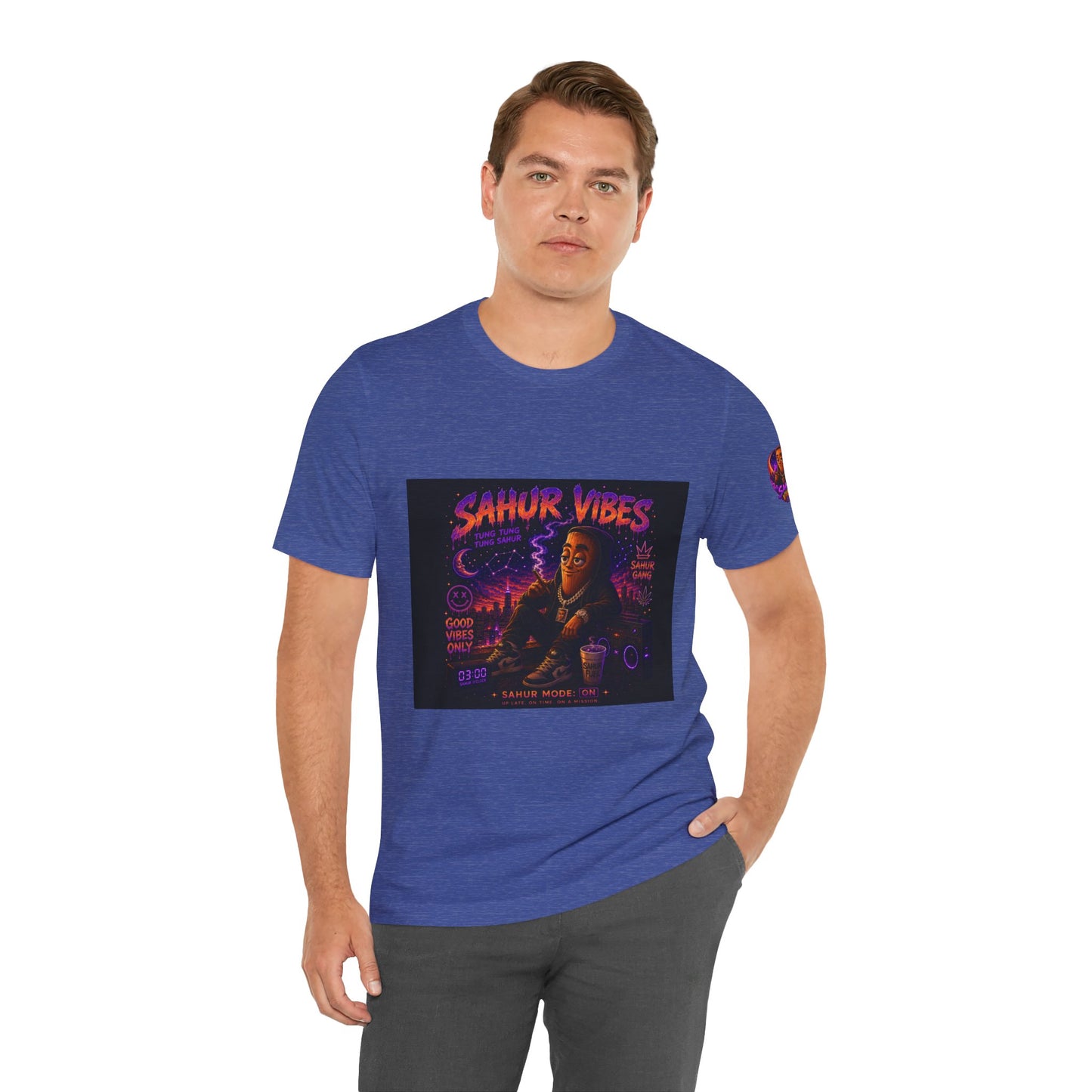 Tung Tung Tung Sahur SOLO Night Smoke DOLO Tee — Urban Chill Cartoon Design