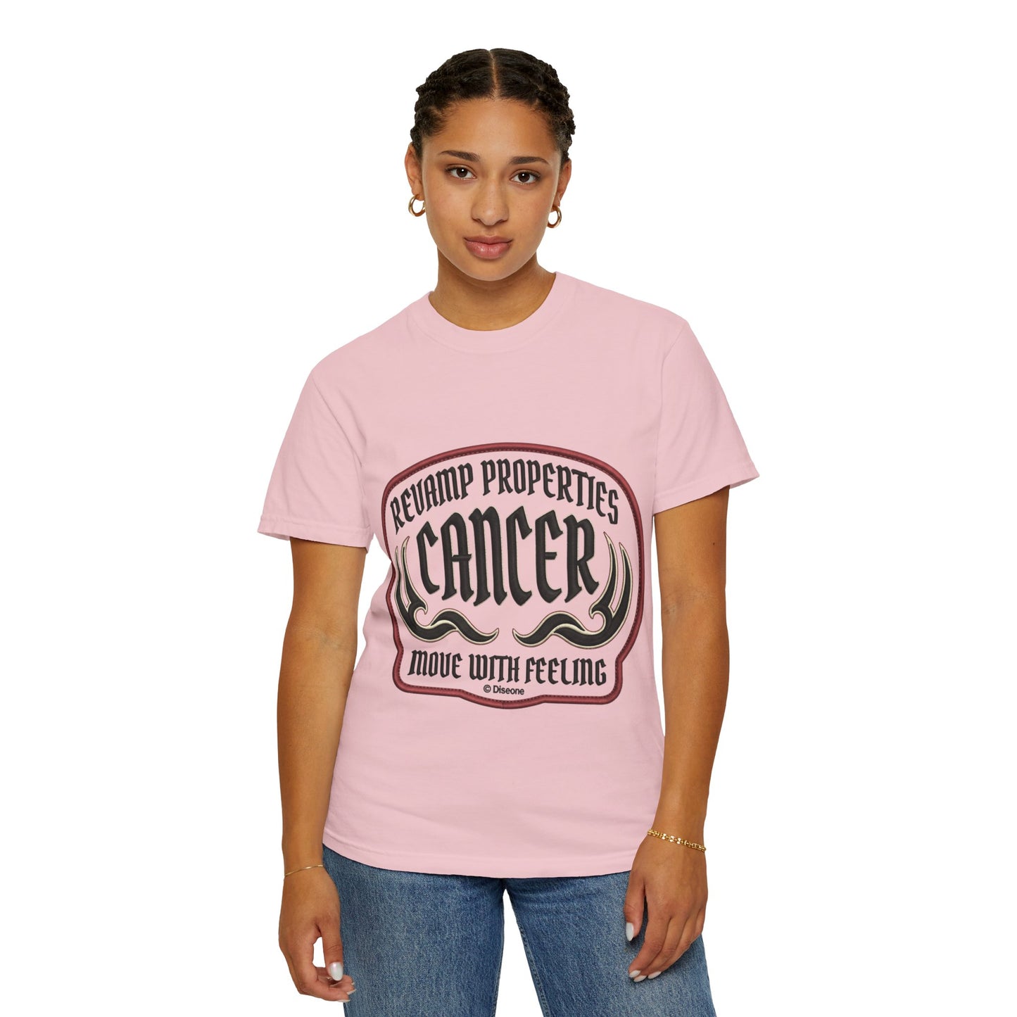 Cancer Zodiac T-Shirt — 'Move With Feeling' Astrology Tee