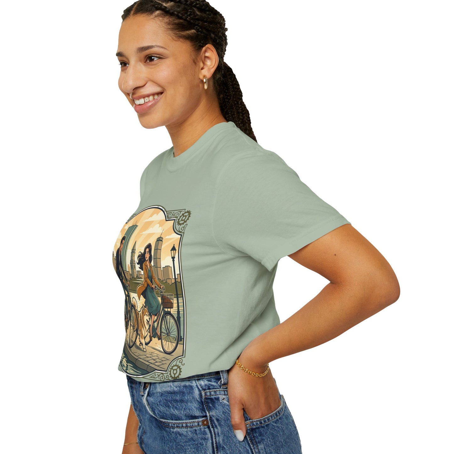 We Ride Together Bicycle Couple T-Shirt