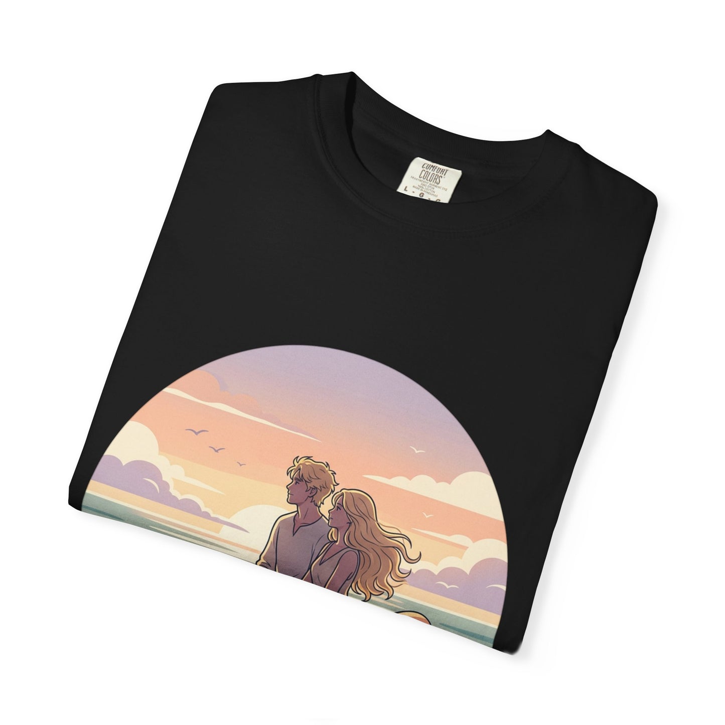 Ocean Sunset Graphic T-Shirt — "The Ocean Already Knows"
