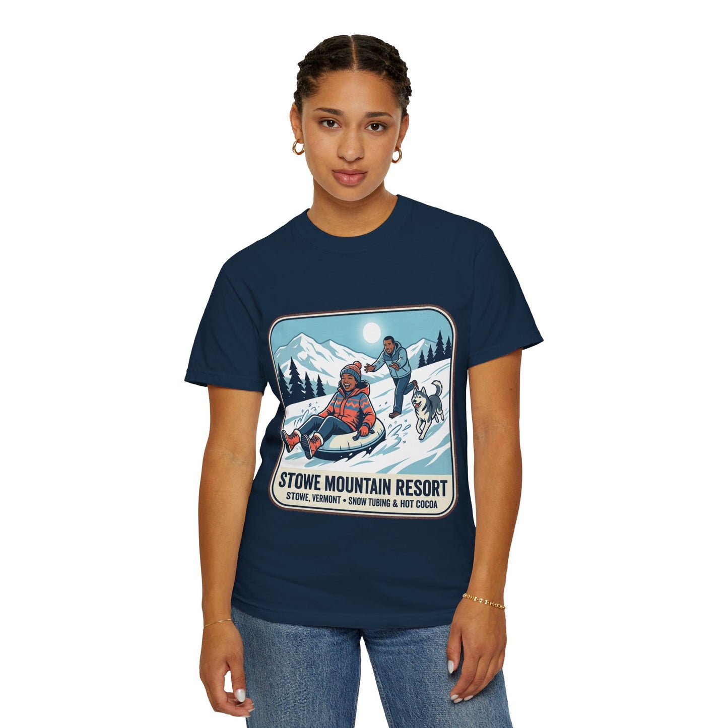 Stowe Mountain Resort Snow Tubing T-Shirt