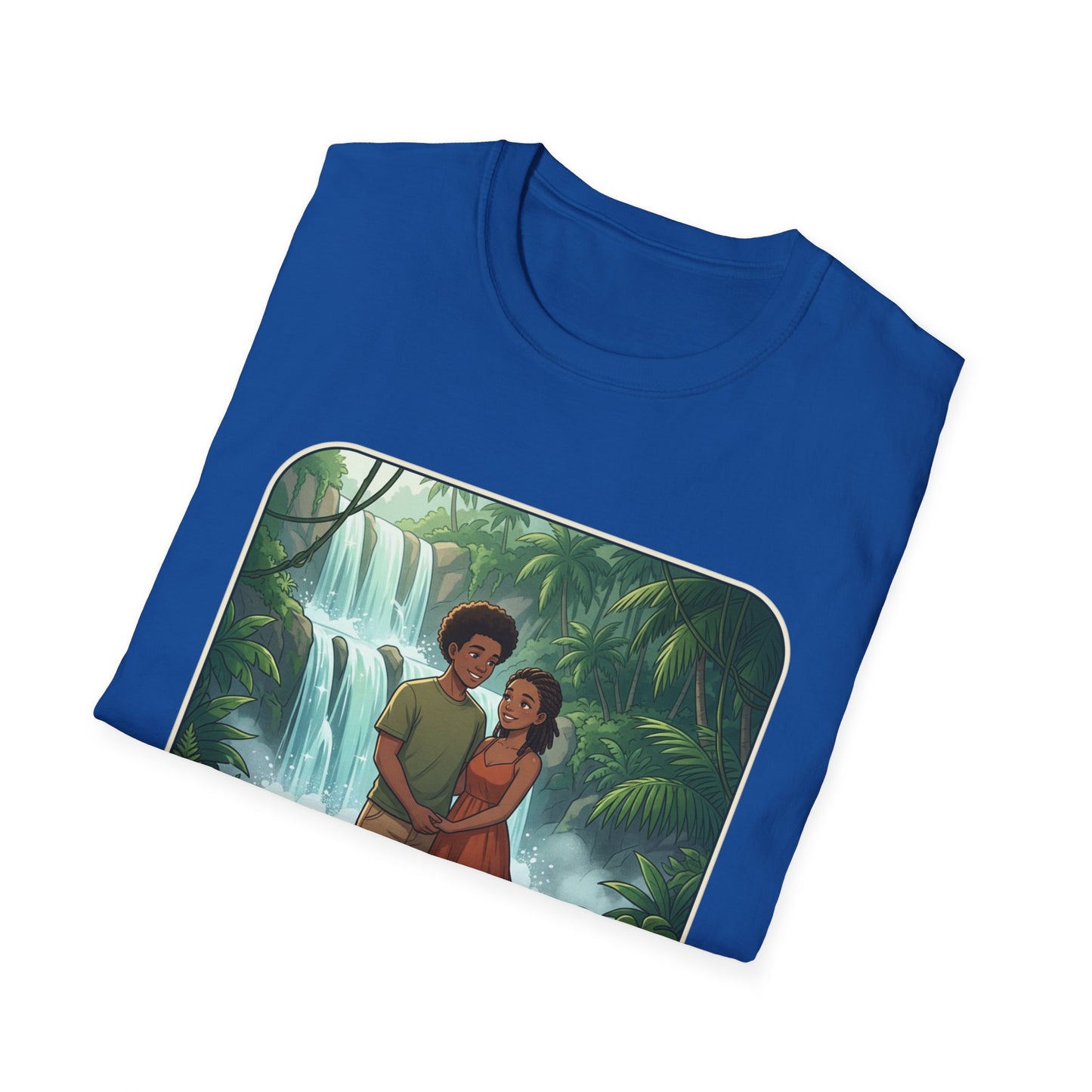 Chasing Waterfalls T-Shirt — Couple Adventure Graphic Tee