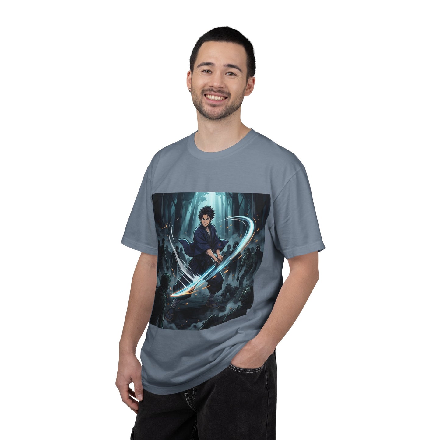 Mage Battlemage T‑Shirt — Fantasy Wizard Magic Sword Illustration Tee