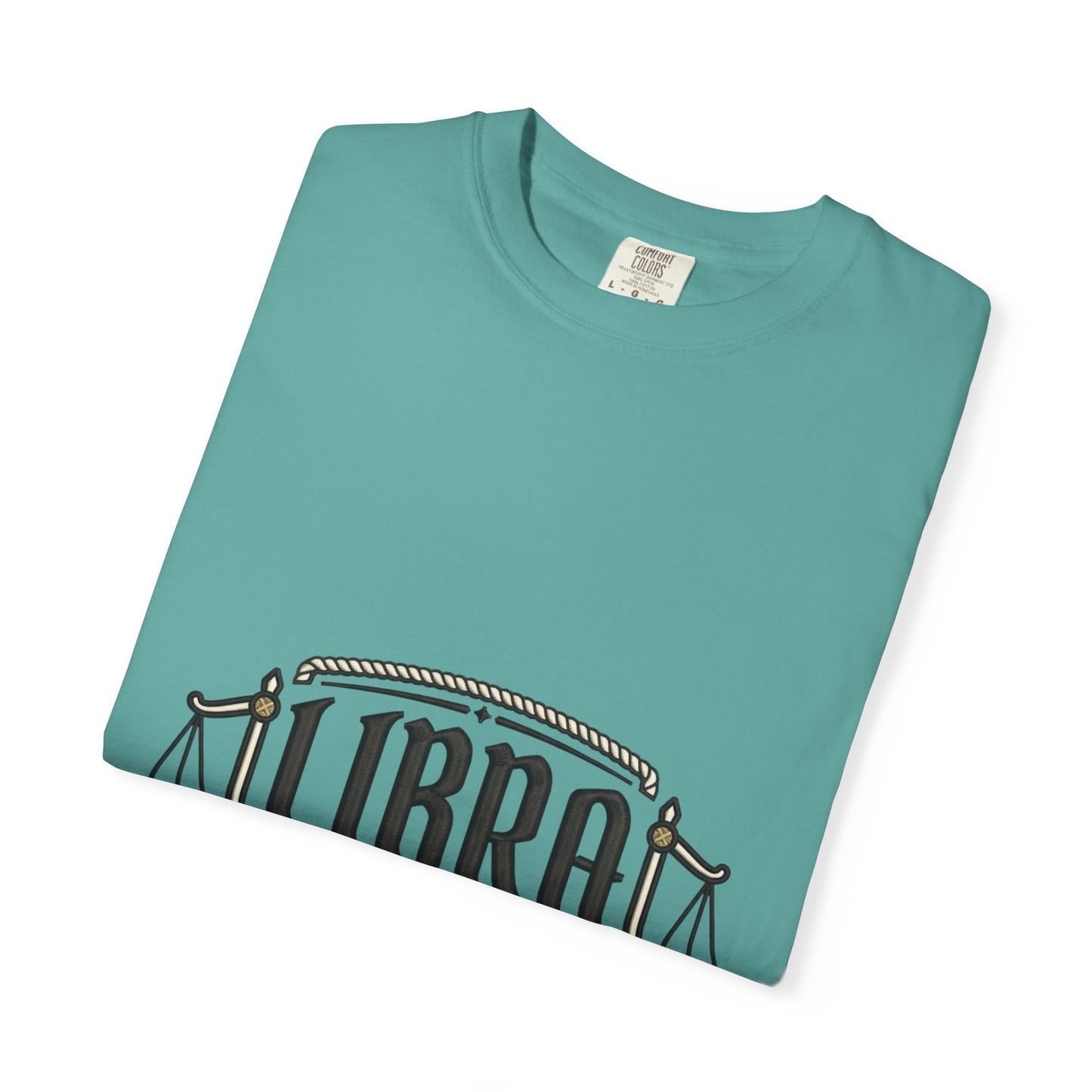 Libra Zodiac T-Shirt — "Balance Everything" Scales Design