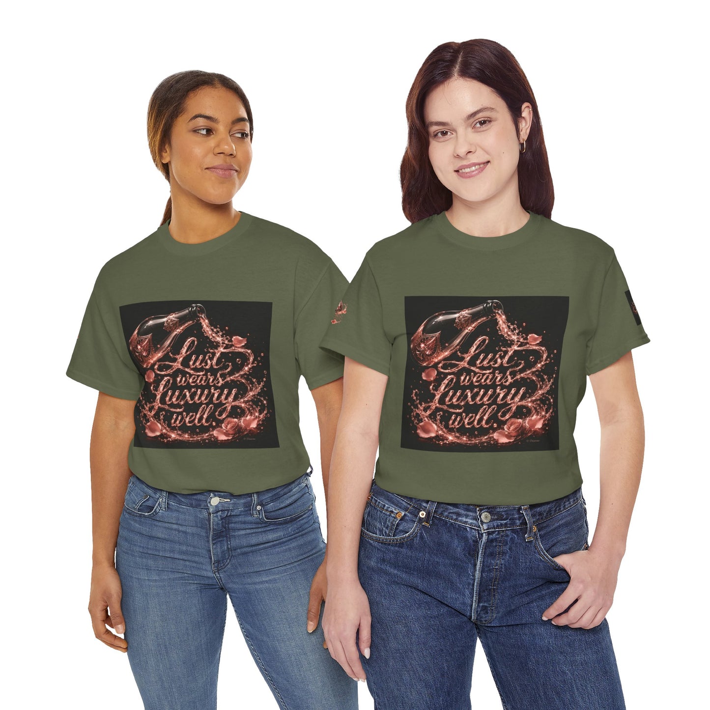 Lust Treats Luxury Well T-Shirt – Vintage Script Graphic Tee