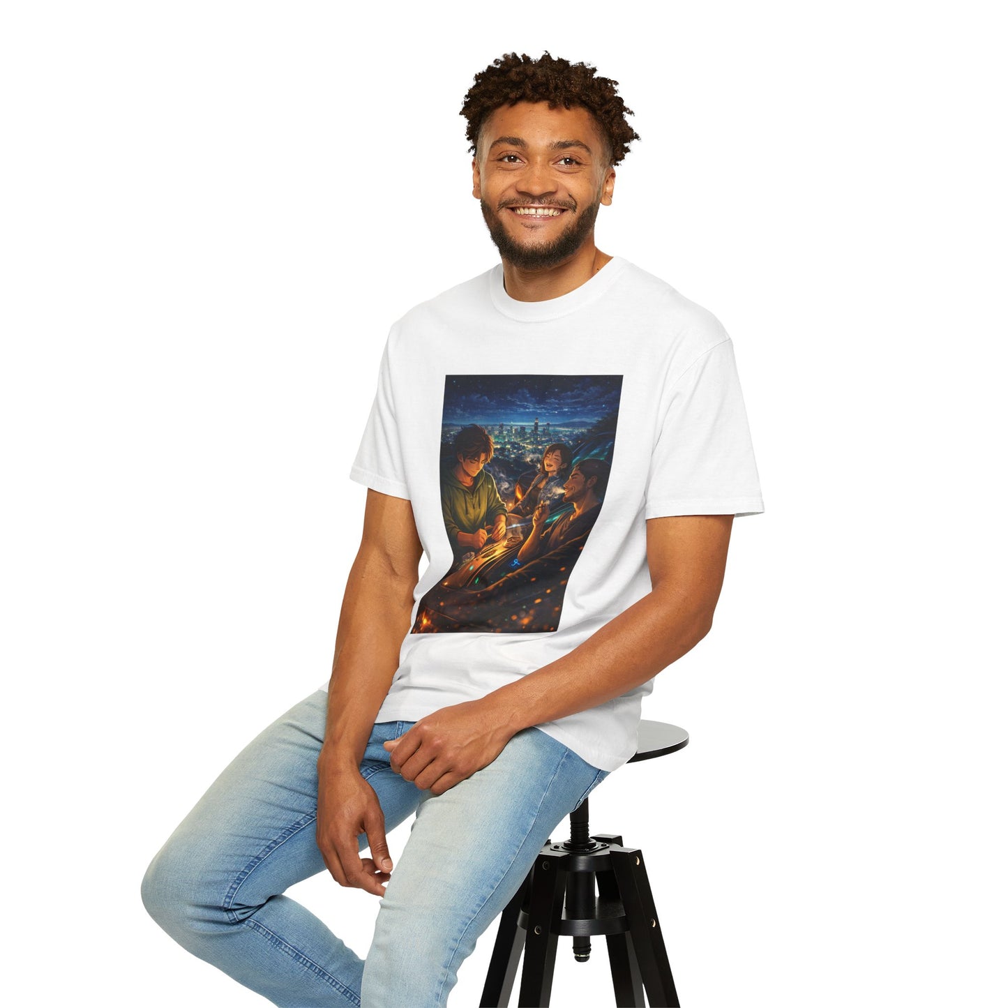 ROAD TRIP SMOKE SESSION-Unisex Garment-Dyed T-shirt