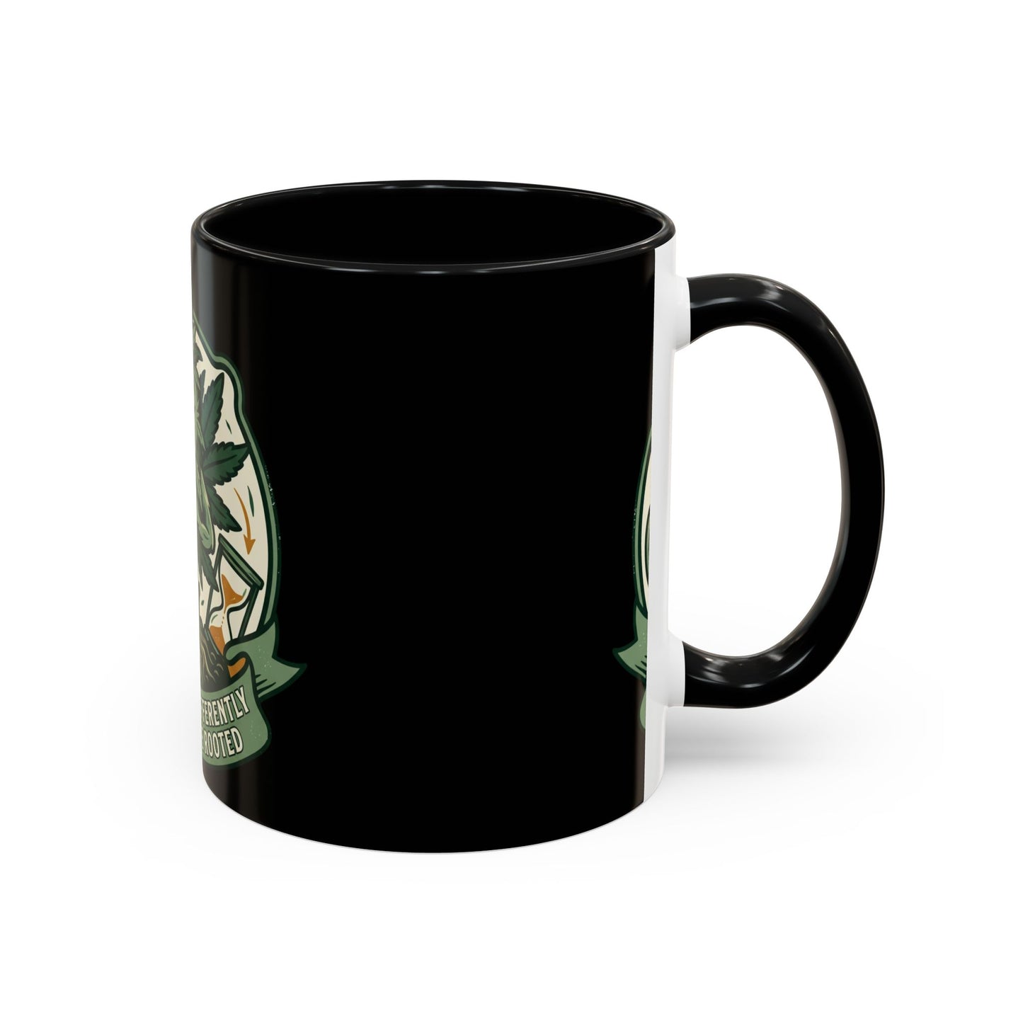 Rooted Wisdom Coffee Mug — "Time Grows Differently When You Are Rooted"