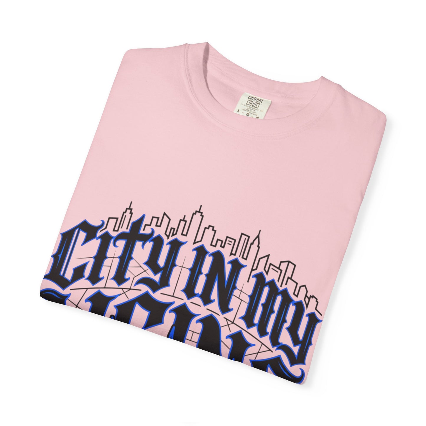 City in My Veins T-Shirt — Urban Skyline Graphic Tee