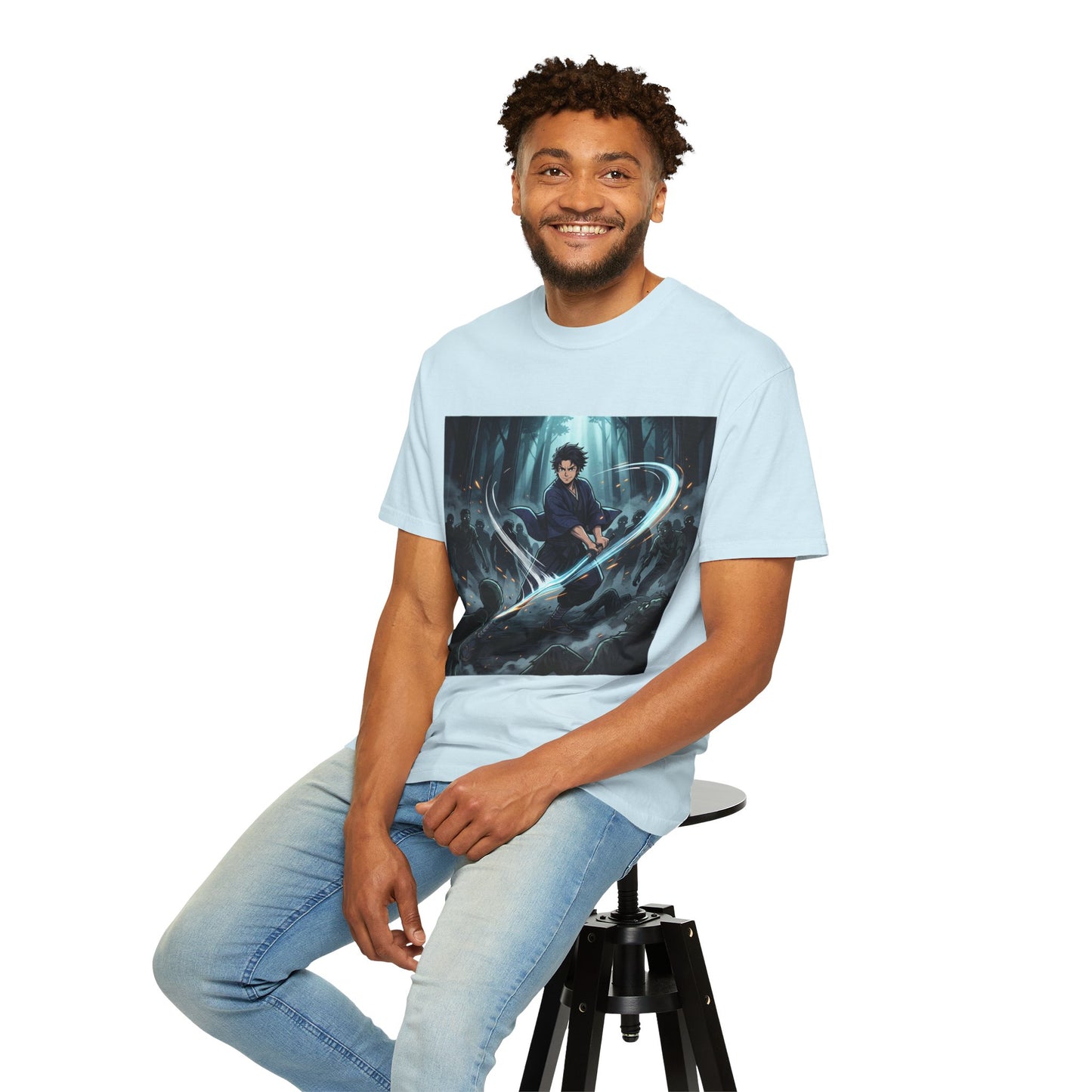 Mage Battlemage T‑Shirt — Fantasy Wizard Magic Sword Illustration Tee