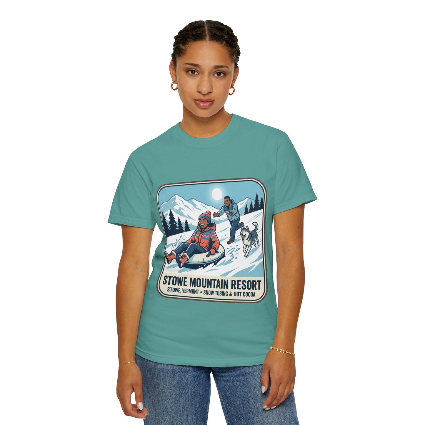 Stowe Mountain Resort Snow Tubing T-Shirt