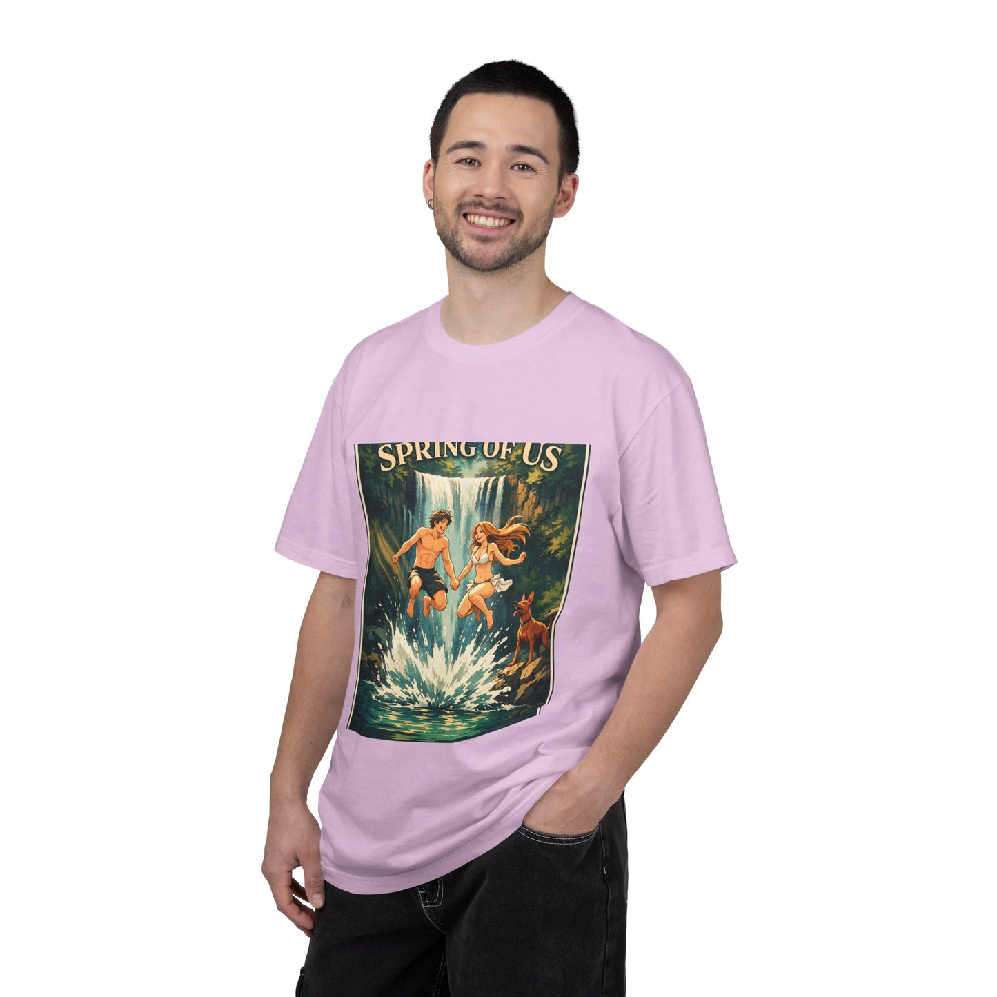 Vintage 'Spring of Us' Waterfall Graphic T-Shirt