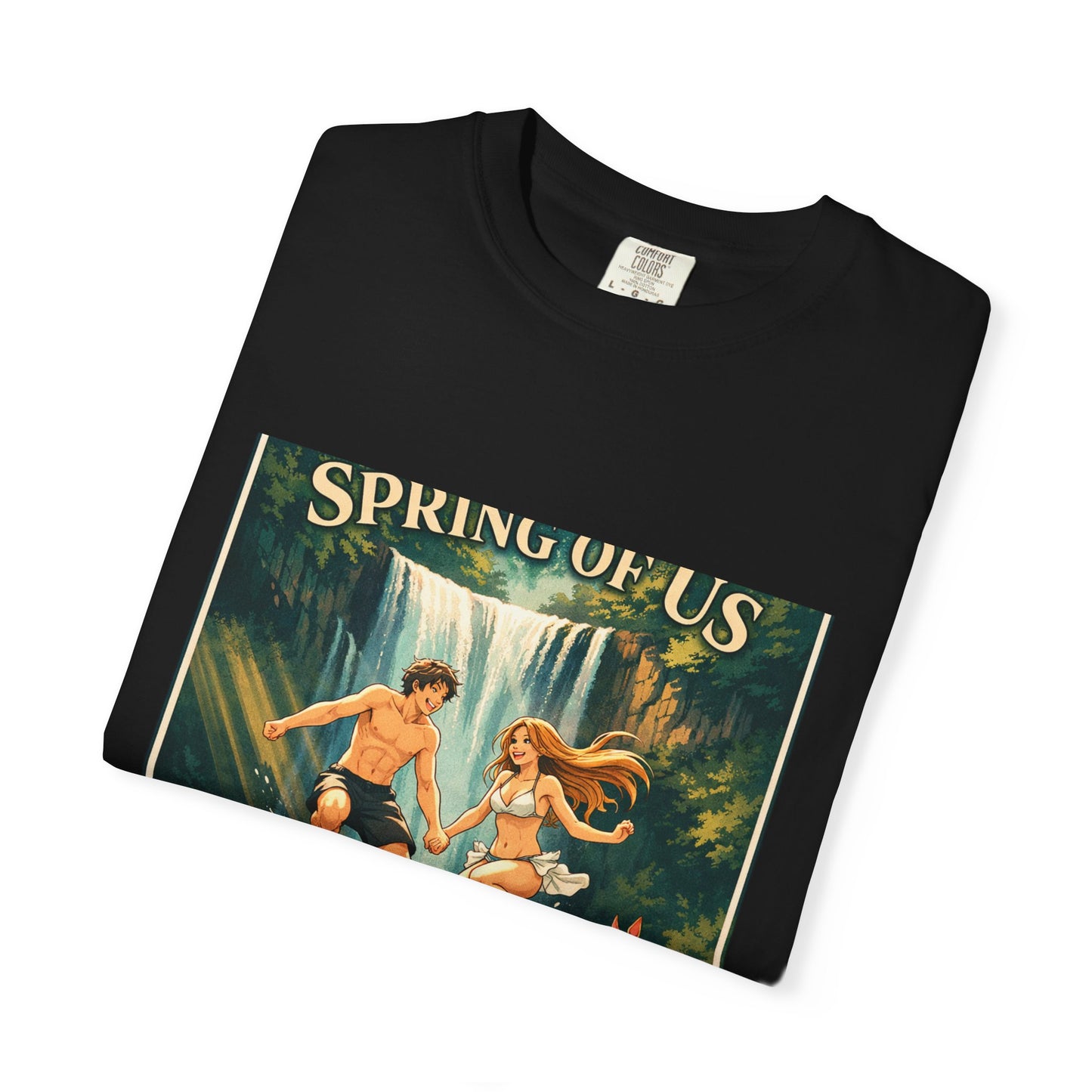 Vintage 'Spring of Us' Waterfall Graphic T-Shirt