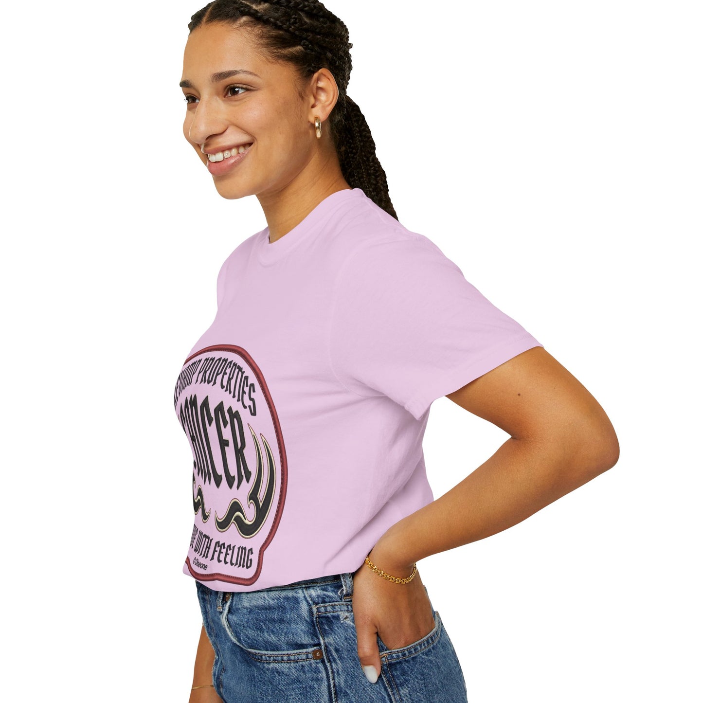 Cancer Zodiac T-Shirt — 'Move With Feeling' Astrology Tee
