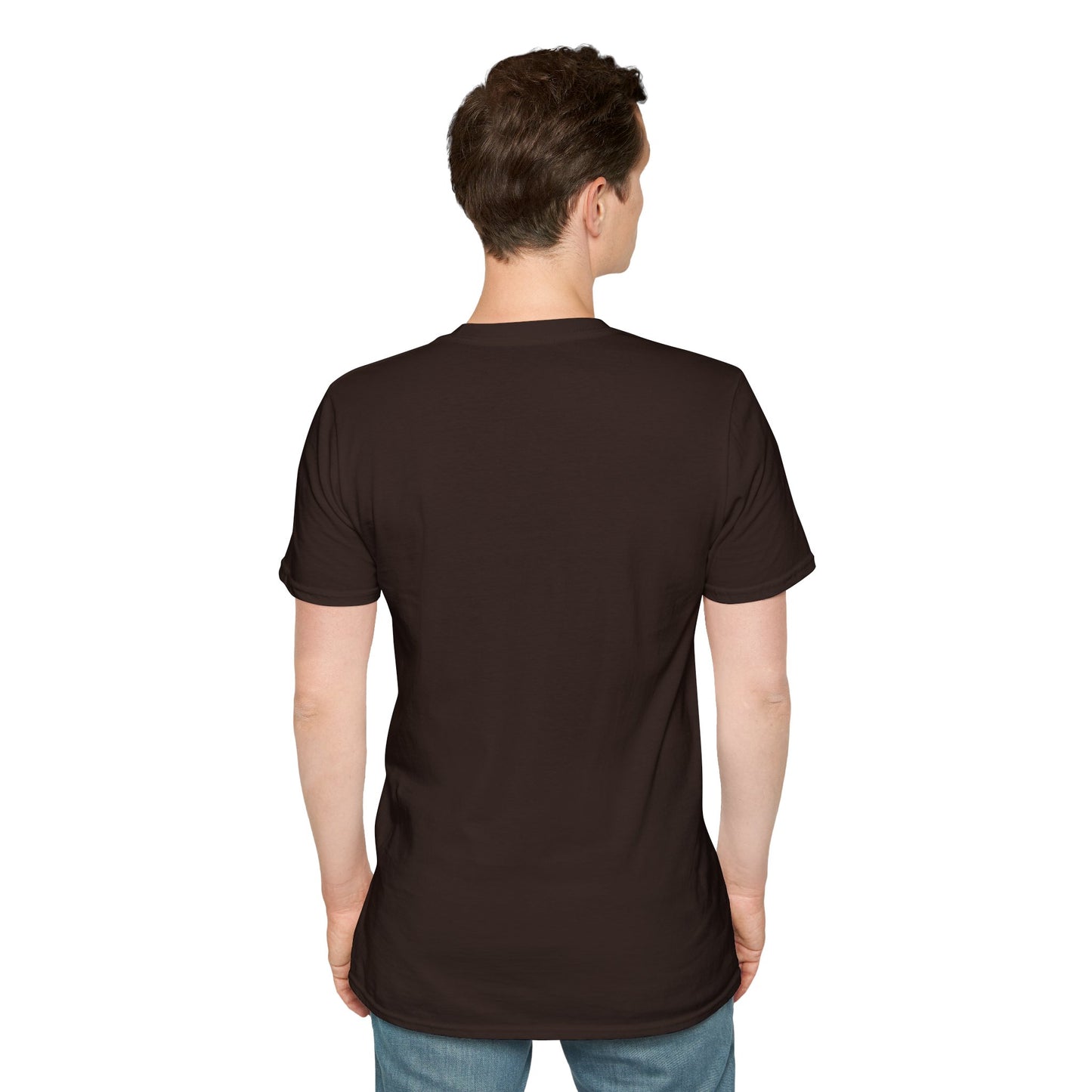 Romantic City Stroll T-Shirt — Couple Bouquet Illustration