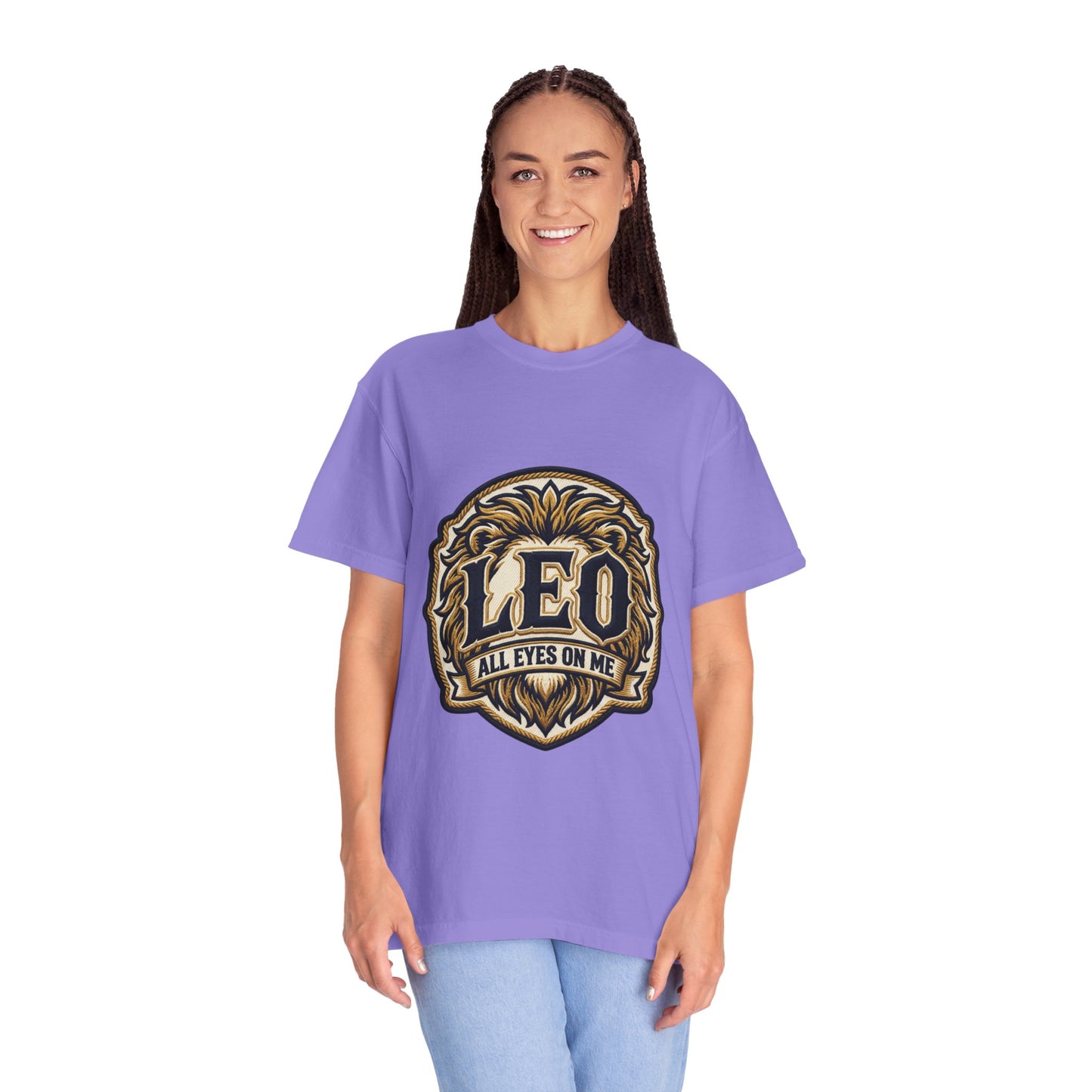 Leo 'All Eyes On Me' Zodiac T-Shirt — Bold Lion Astrology Tee