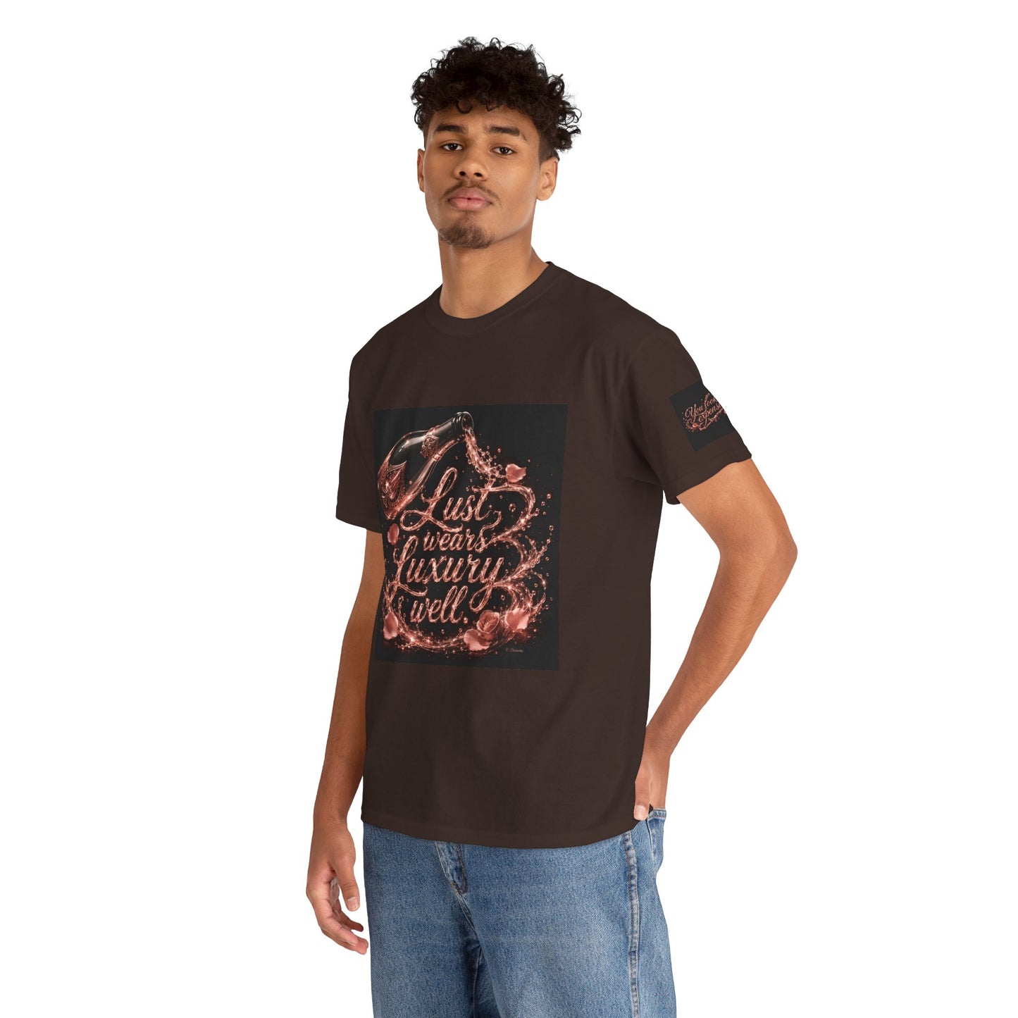 Lust Treats Luxury Well T-Shirt – Vintage Script Graphic Tee