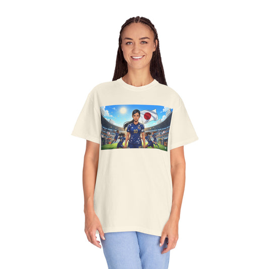 Soccer Player Japan T-Shirt — Japan Flag Soccer Fan Tee