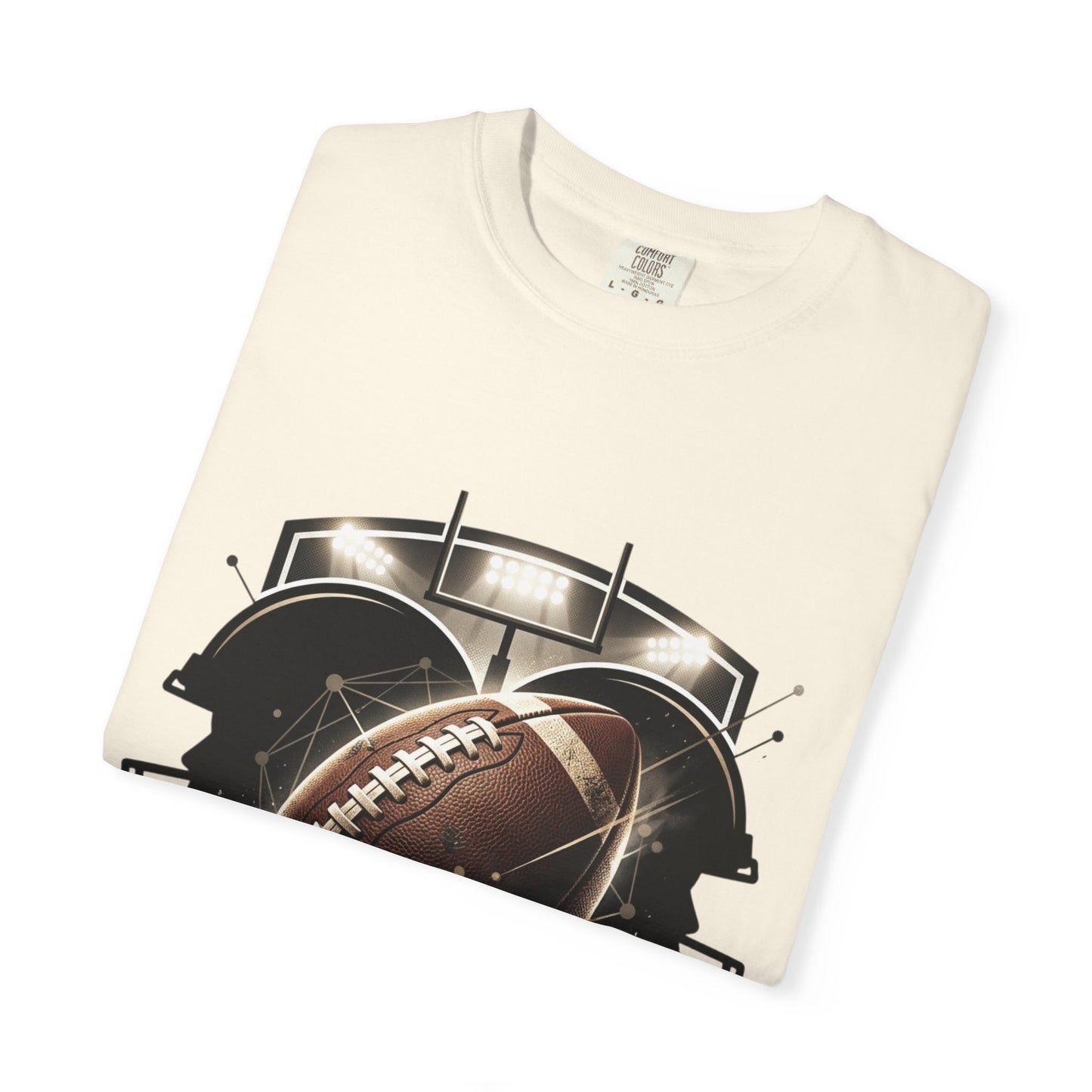 Football T-Shirt — "United Through the Game" Team Spirit Tee
