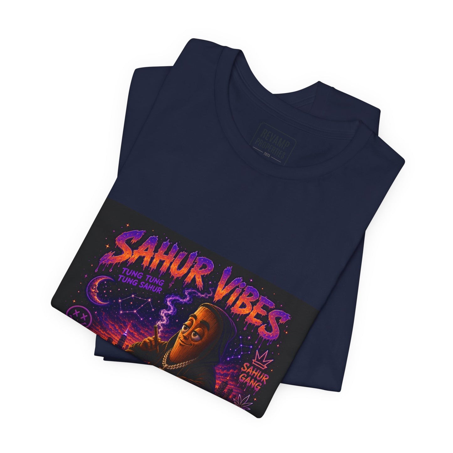 Tung Tung Tung Sahur SOLO Night Smoke DOLO Tee — Urban Chill Cartoon Design