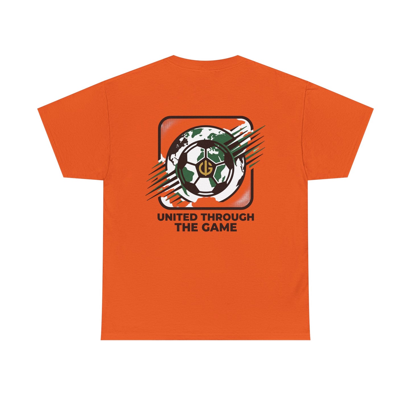 Soccer T-Shirt — "United Through the Game" Graphic Tee