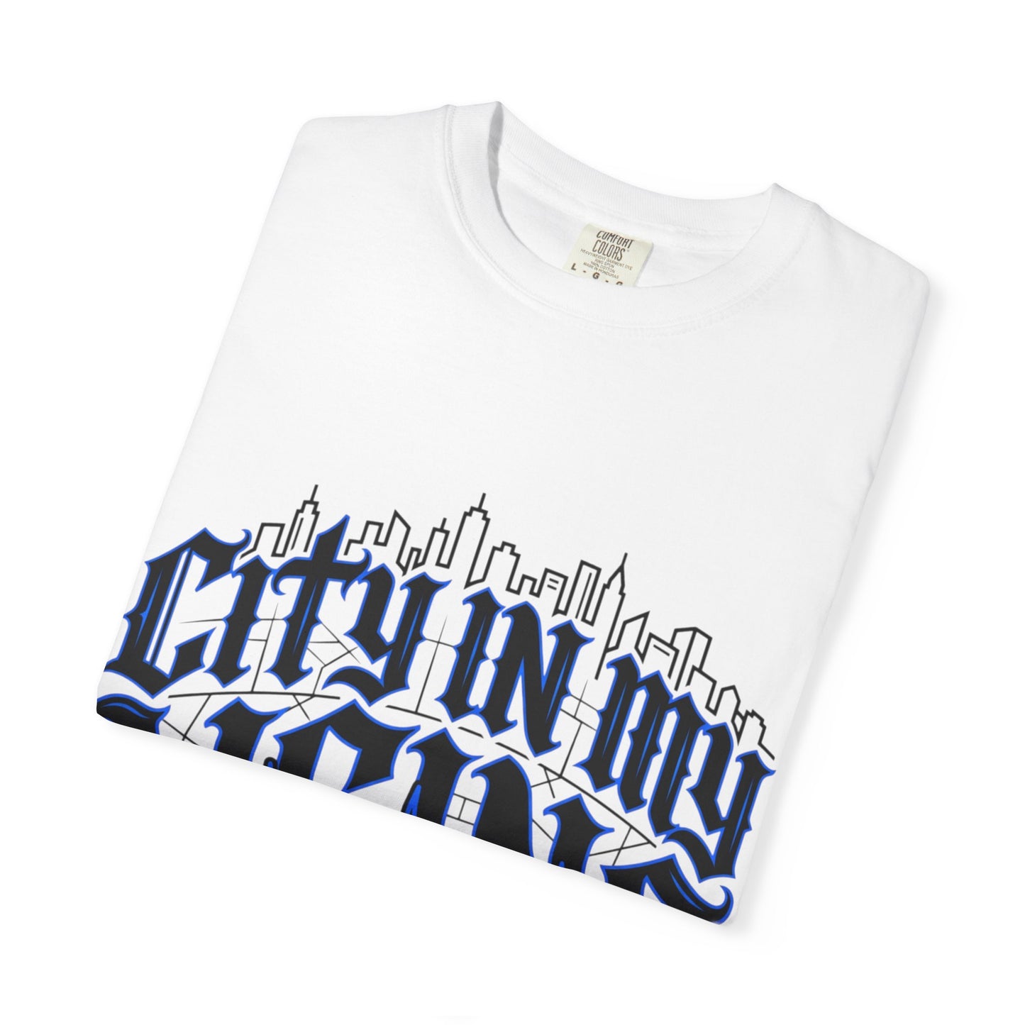 City in My Veins T-Shirt — Urban Skyline Graphic Tee