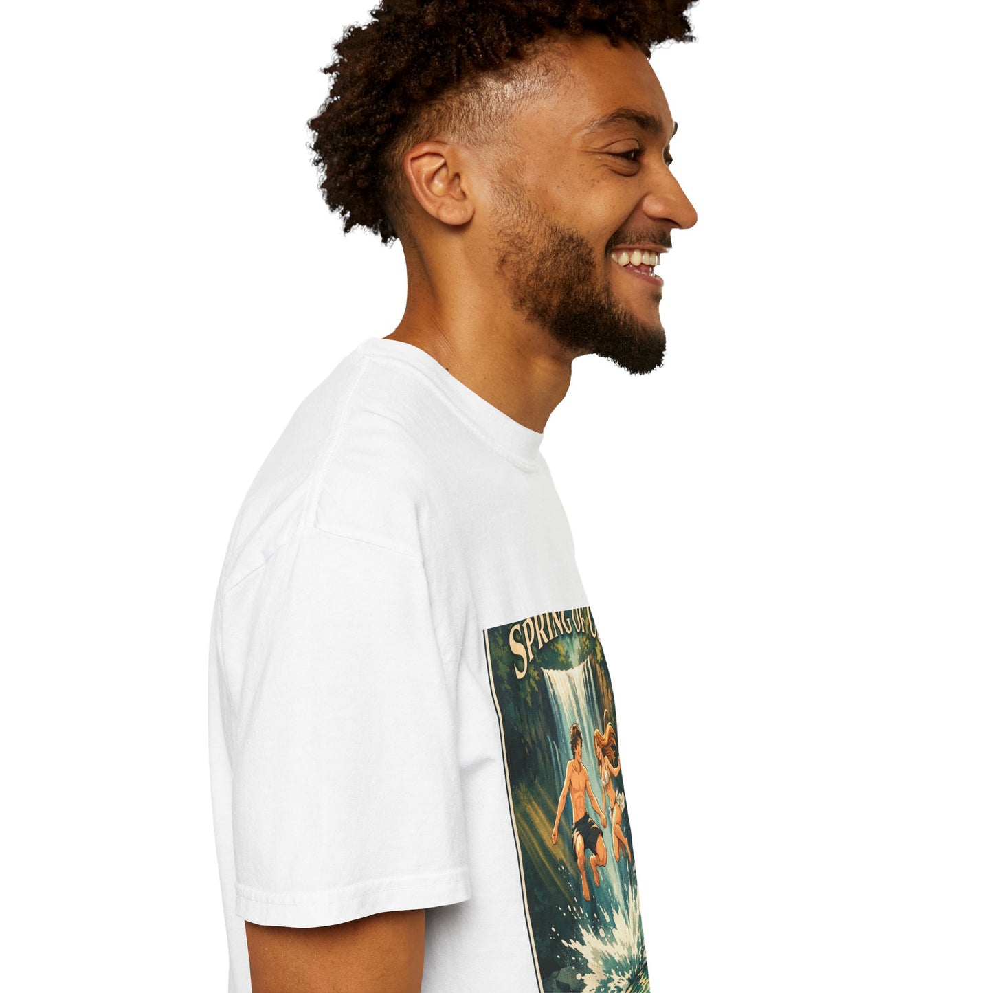 Vintage 'Spring of Us' Waterfall Graphic T-Shirt