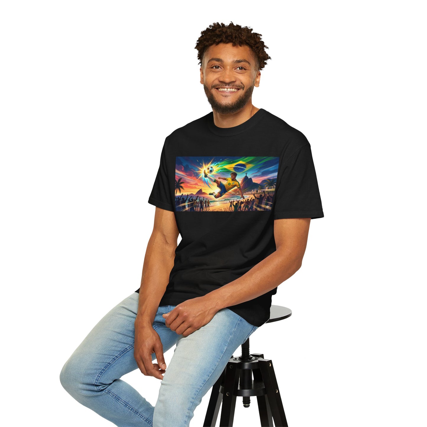 Brazil — Energy + Football Graphic T-Shirt