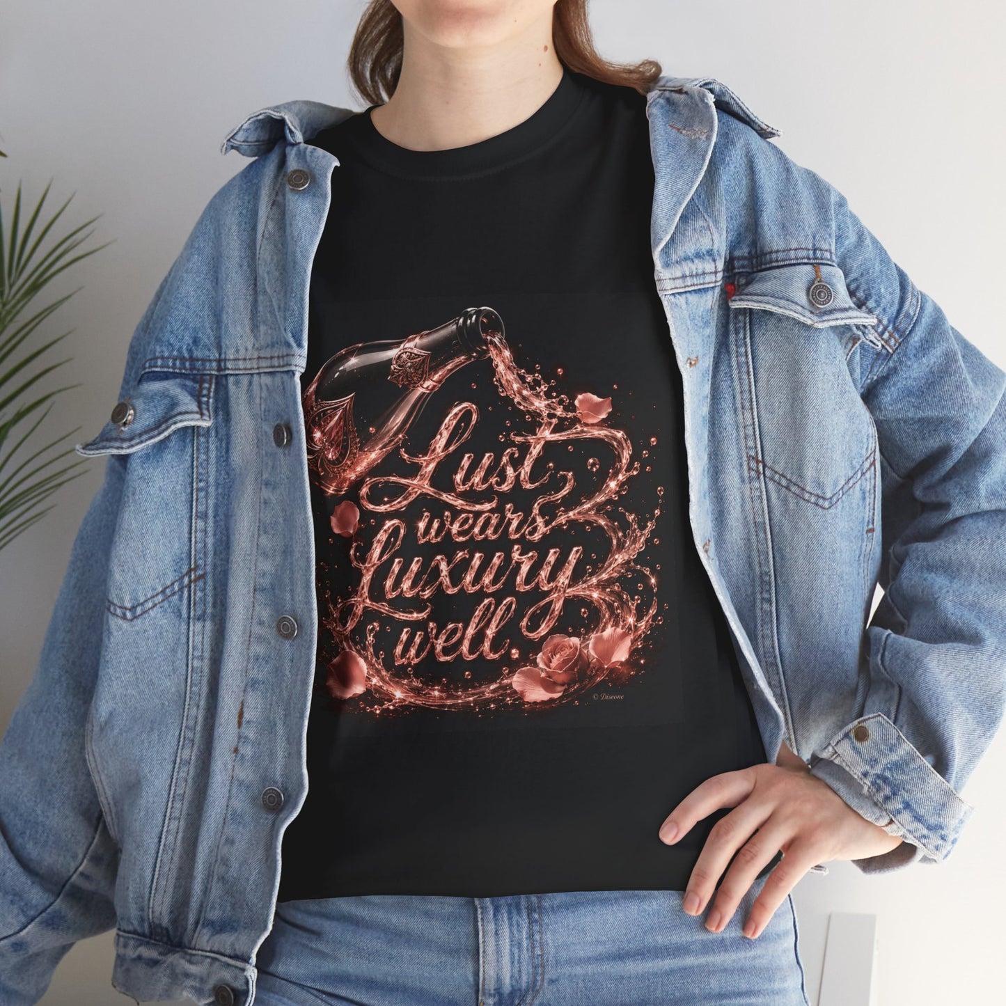 Lust Treats Luxury Well T-Shirt – Vintage Script Graphic Tee