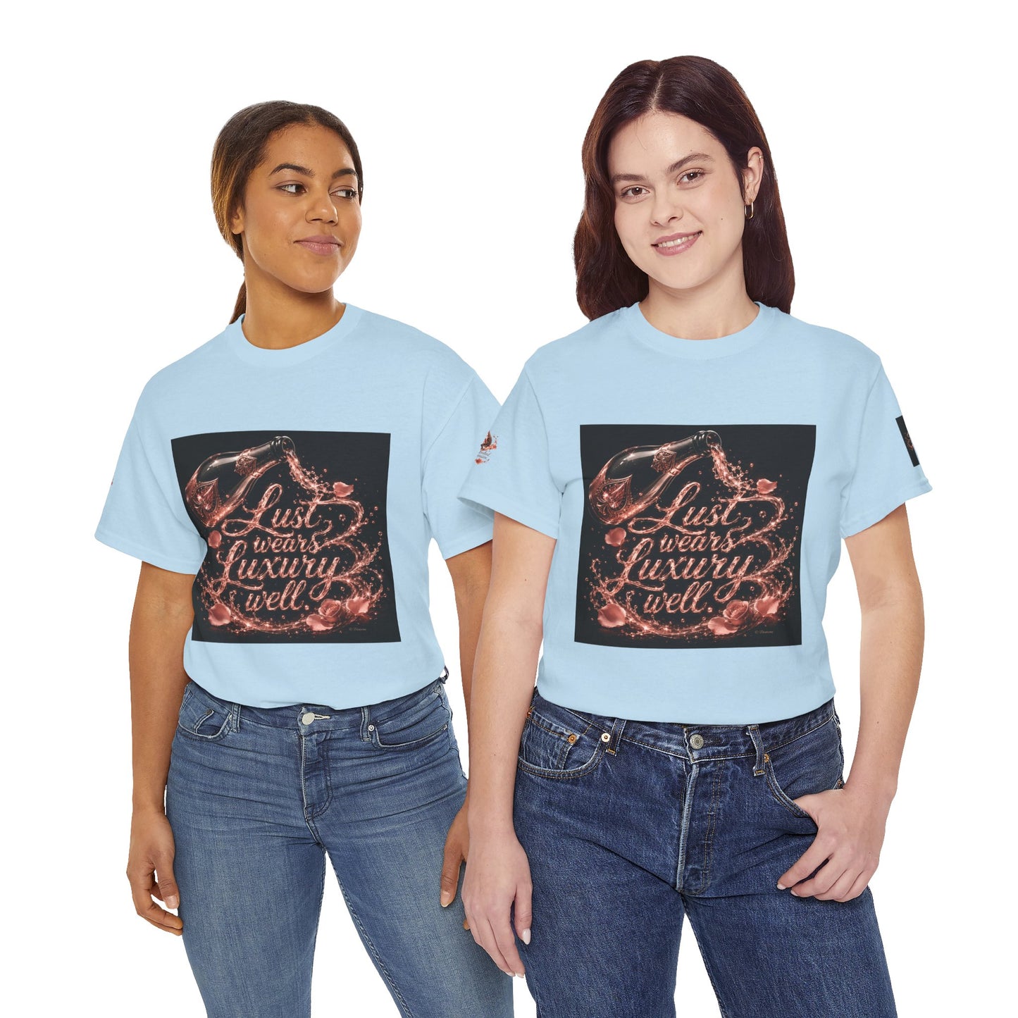 Lust Treats Luxury Well T-Shirt – Vintage Script Graphic Tee