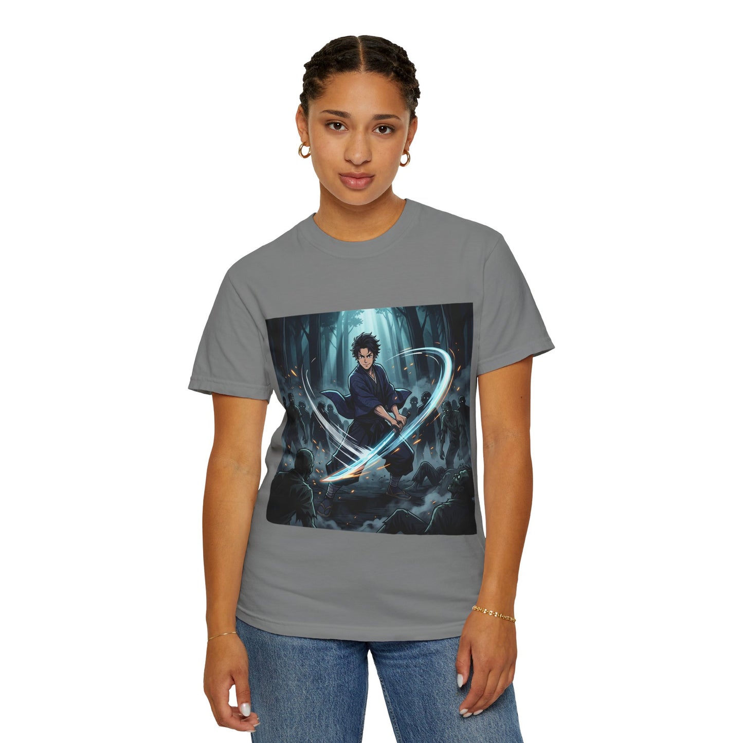 Mage Battlemage T‑Shirt — Fantasy Wizard Magic Sword Illustration Tee