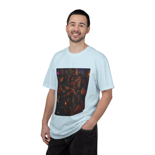 OUR MEMORIES - Vintage Night Party Scene T-Shirt