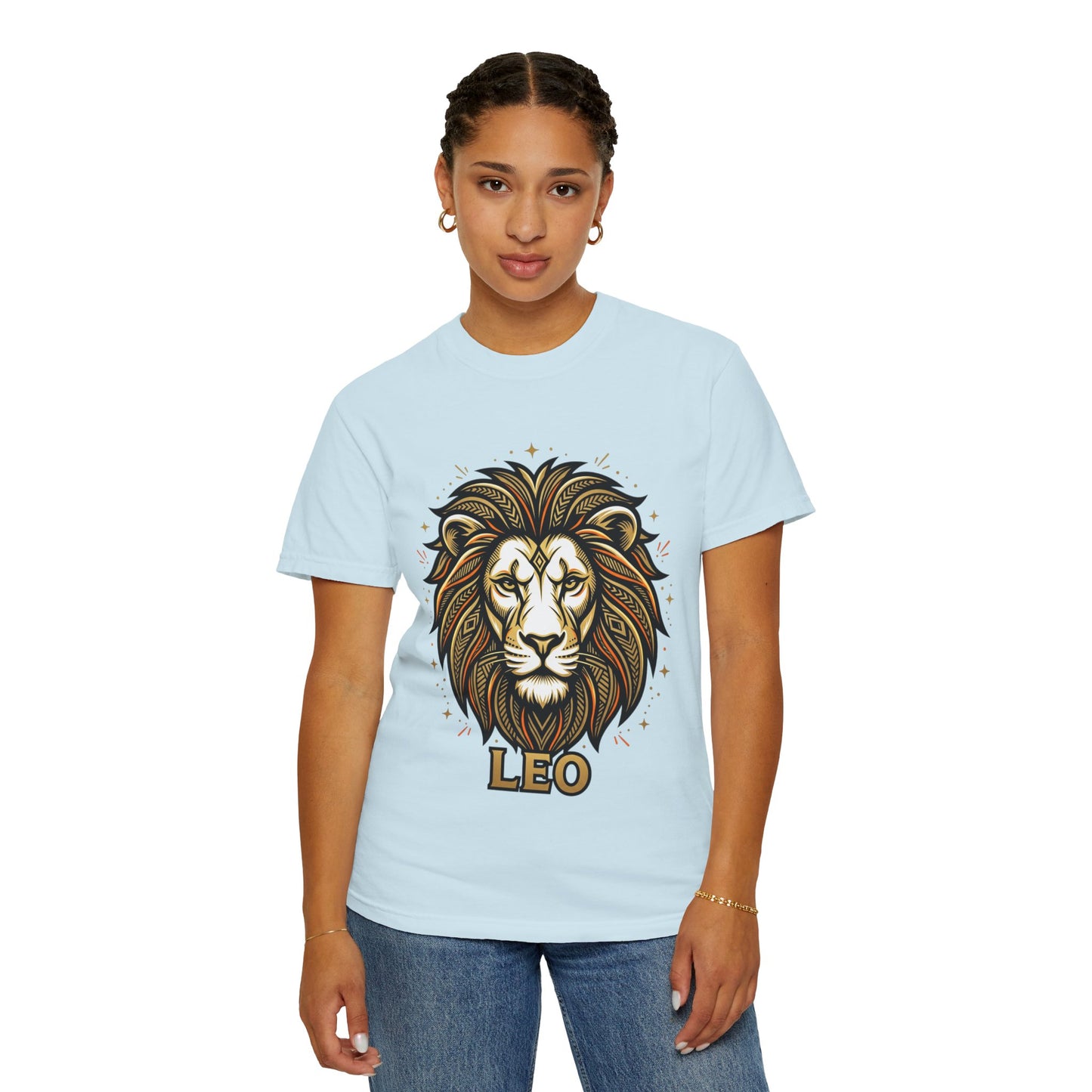 Leo Zodiac Lion T-Shirt — Bold Astrology Graphic Tee