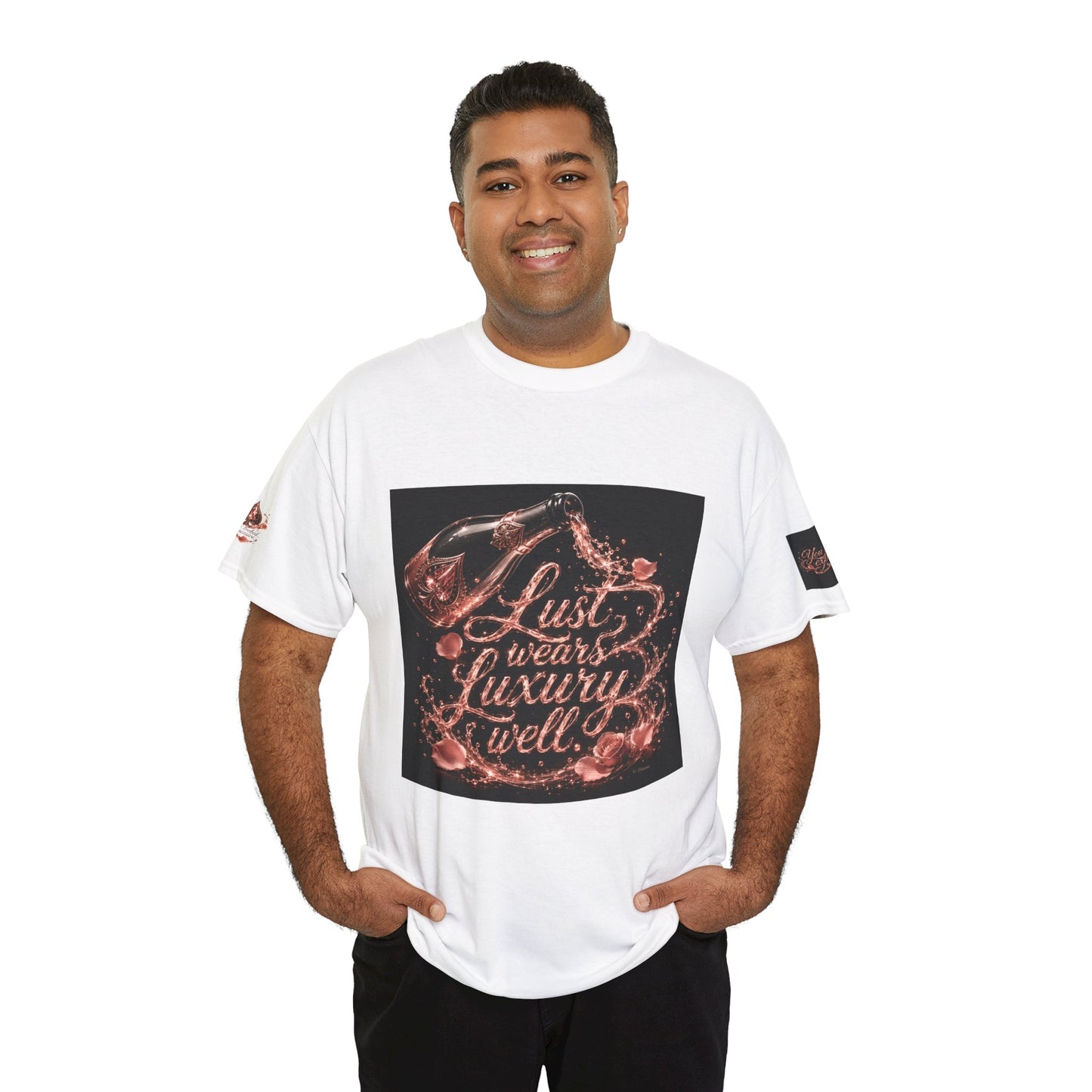 Lust Treats Luxury Well T-Shirt – Vintage Script Graphic Tee