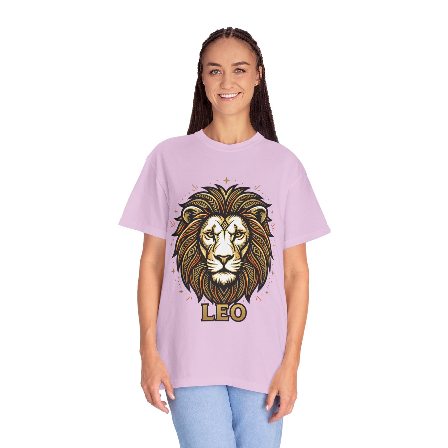 Leo Zodiac Lion T-Shirt — Bold Astrology Graphic Tee