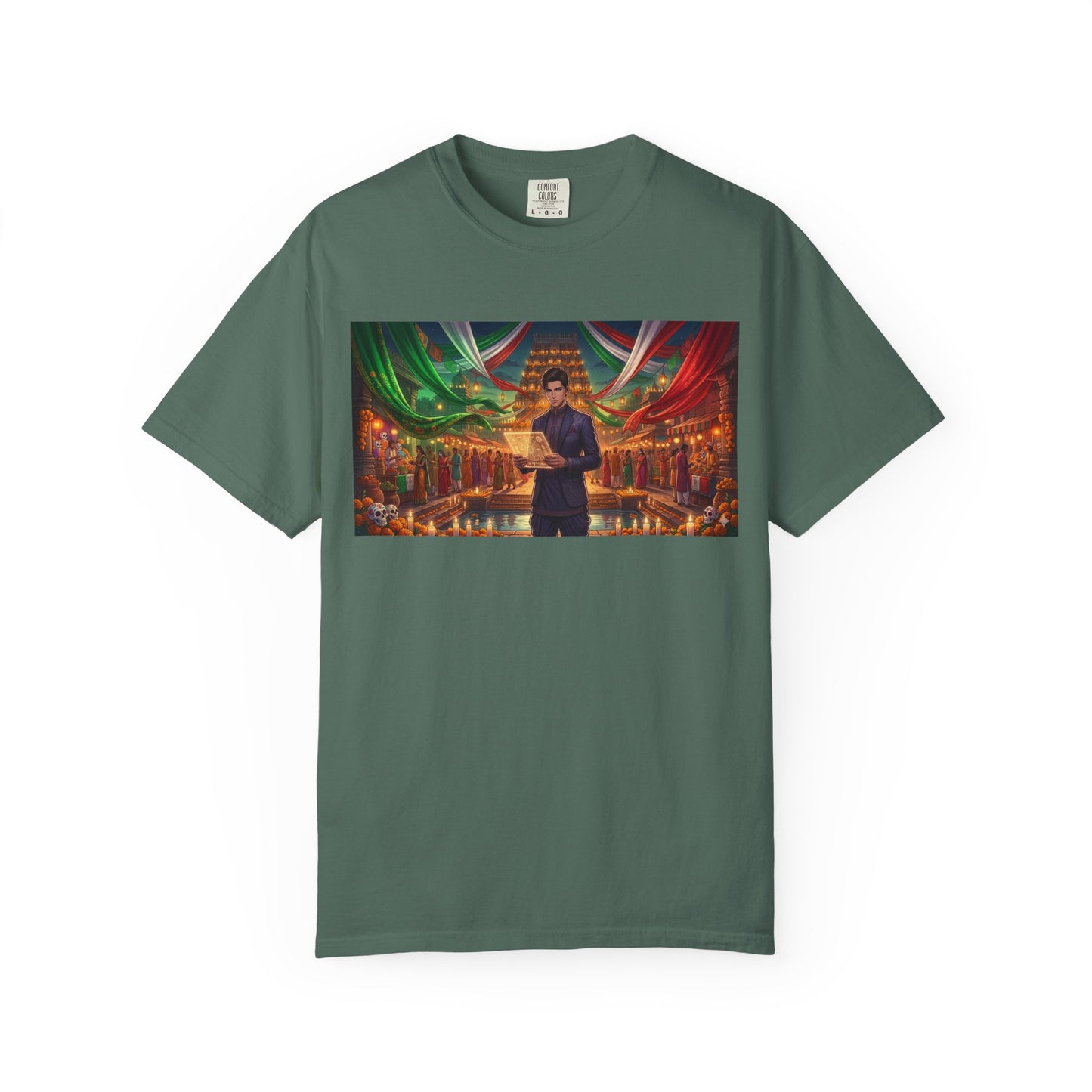 Mexican Festival Night T-Shirt — Cinematic Streets Graphic Tee
